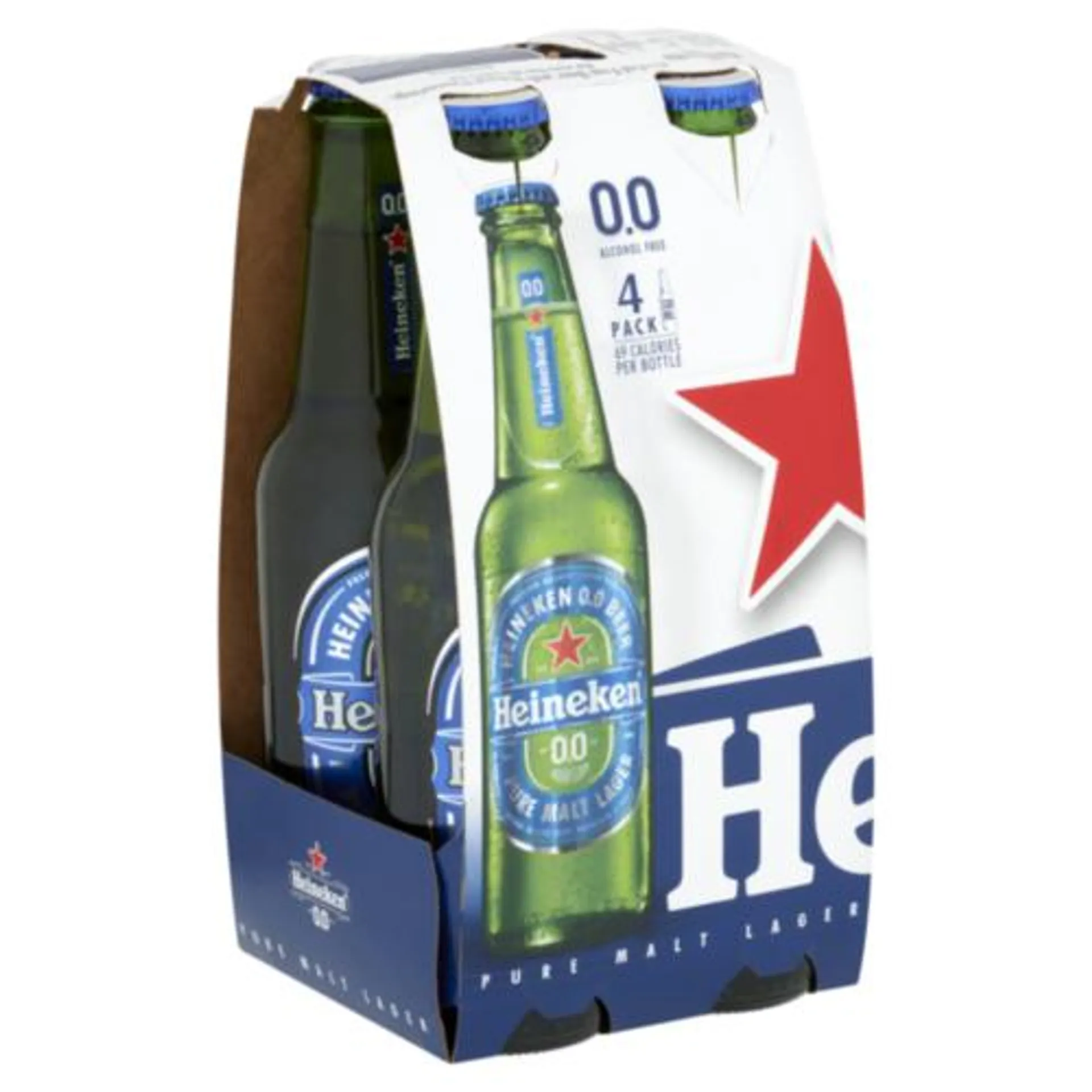 Heineken 0.0% Bottle 4 Pack