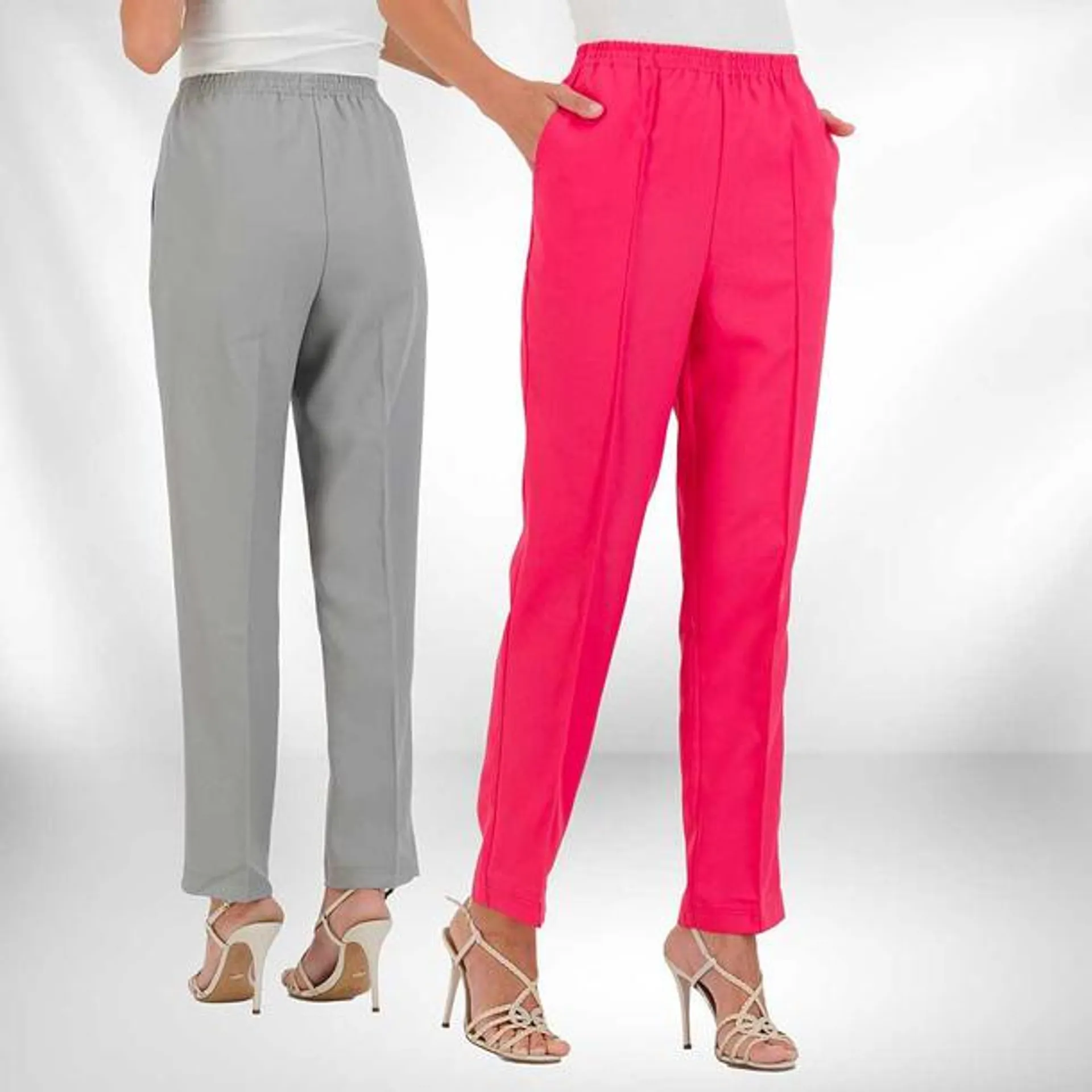 Two Pack Pull-On Trousers