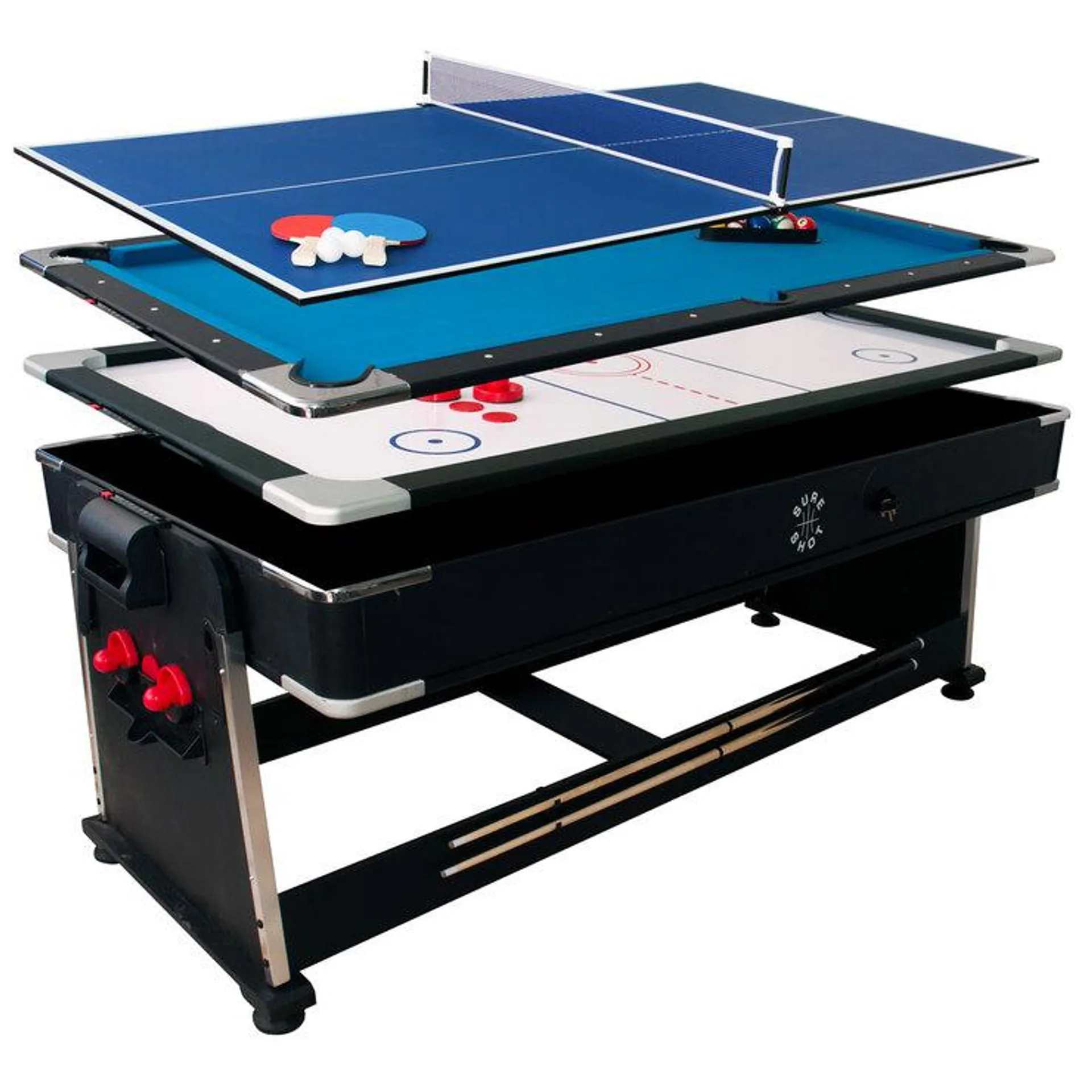 Sure Shot 7ft 4-in-1 Multi Games Table