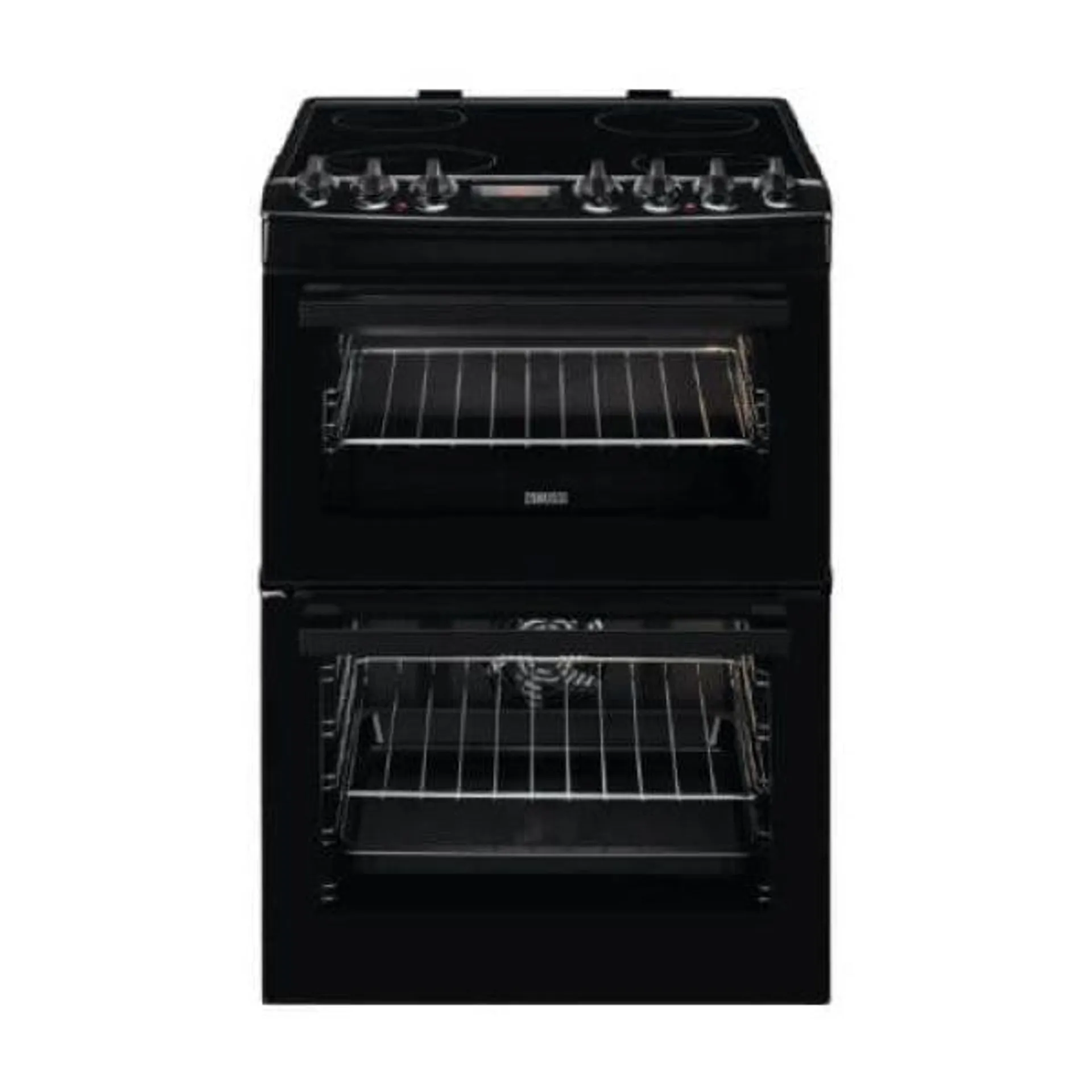 Zanussi 60cm Air Fry Ceramic Electric Cooker – Black