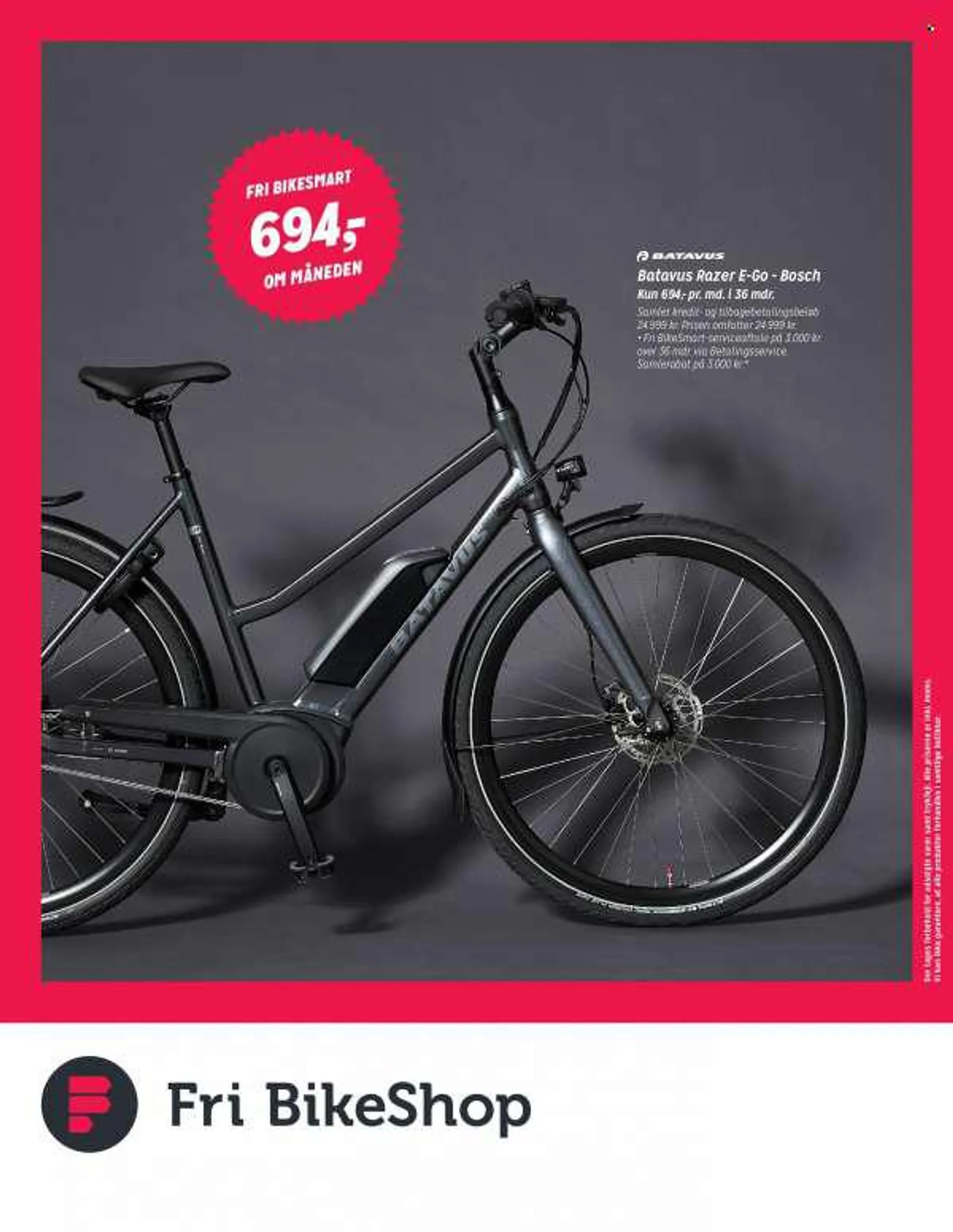 Fri BikeShop tilbudsavis . Gyldig indtil 31. december - 31. december 2022 - tilbudsavis side 32