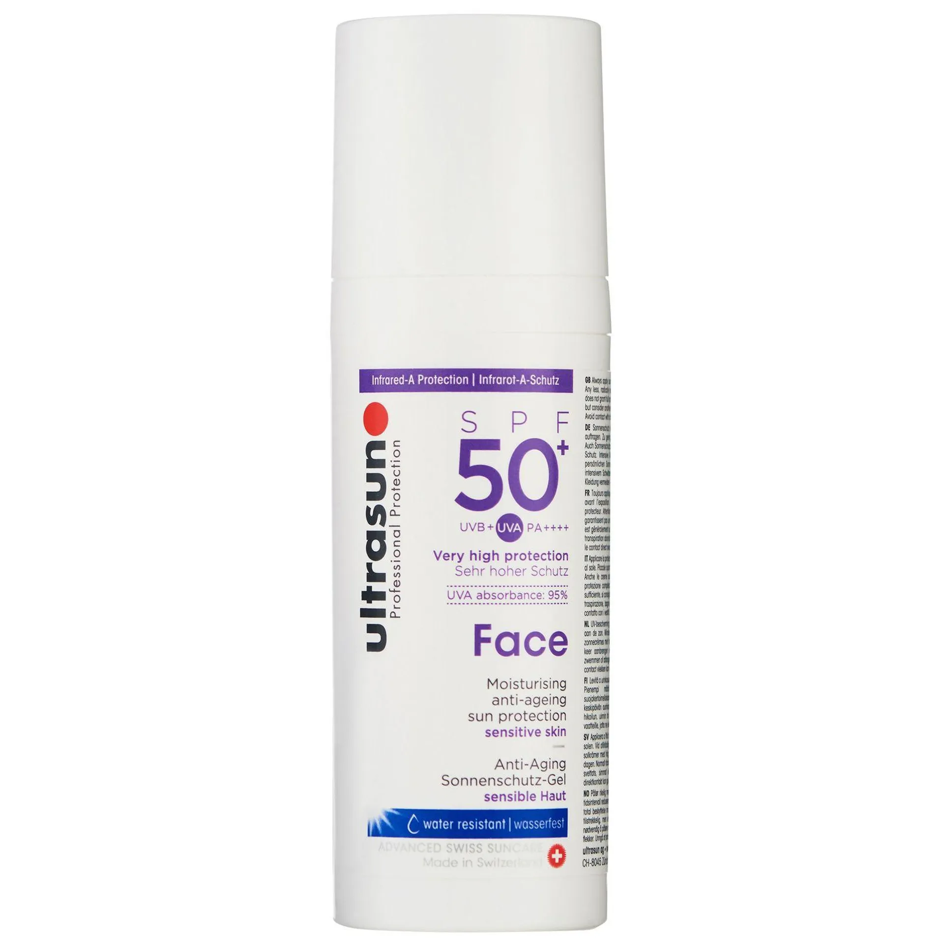 Anti-Ageing Sun Protection For Sensitive Skin SPF50+ 50ml