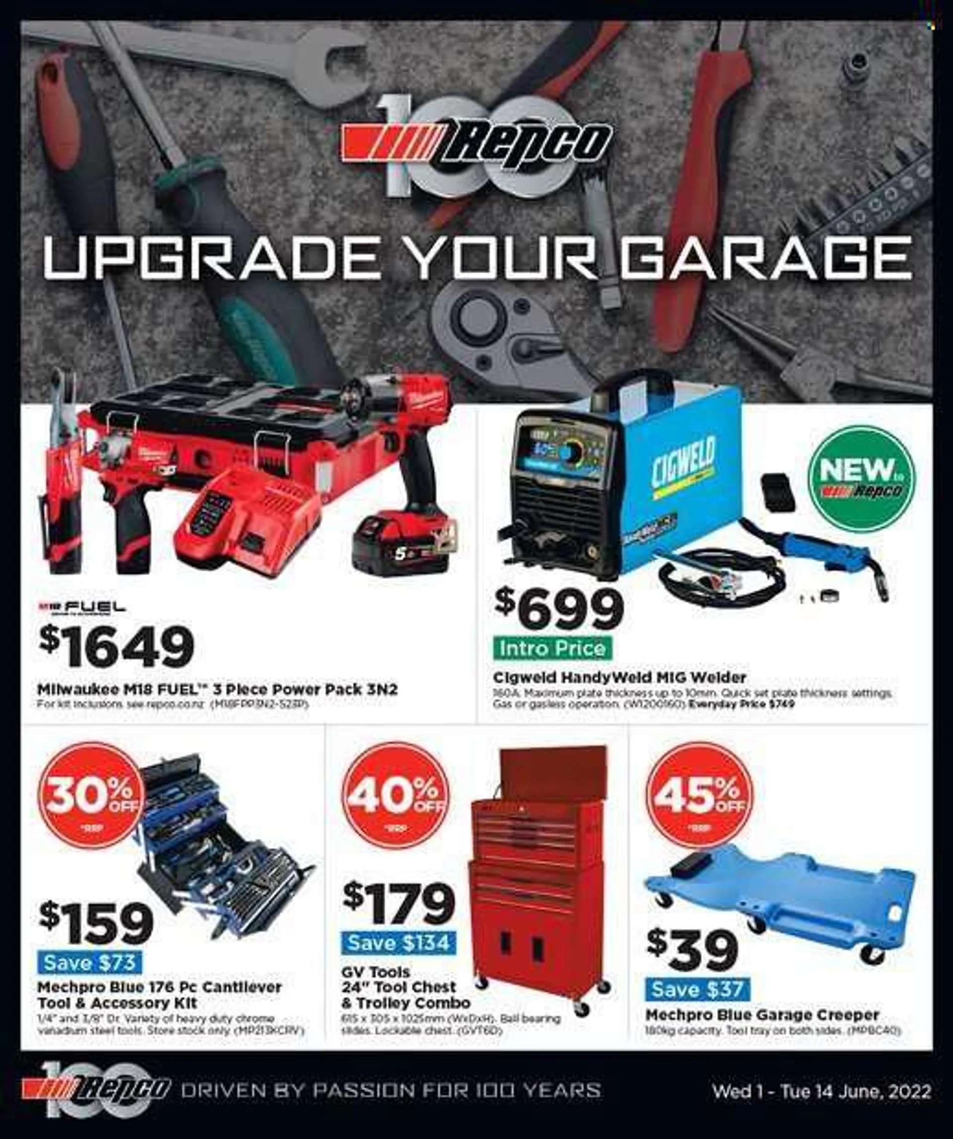 Repco mailer - 01.06.2022 - 14.06.2022. - 1 June 14 June 2022 - Page 1