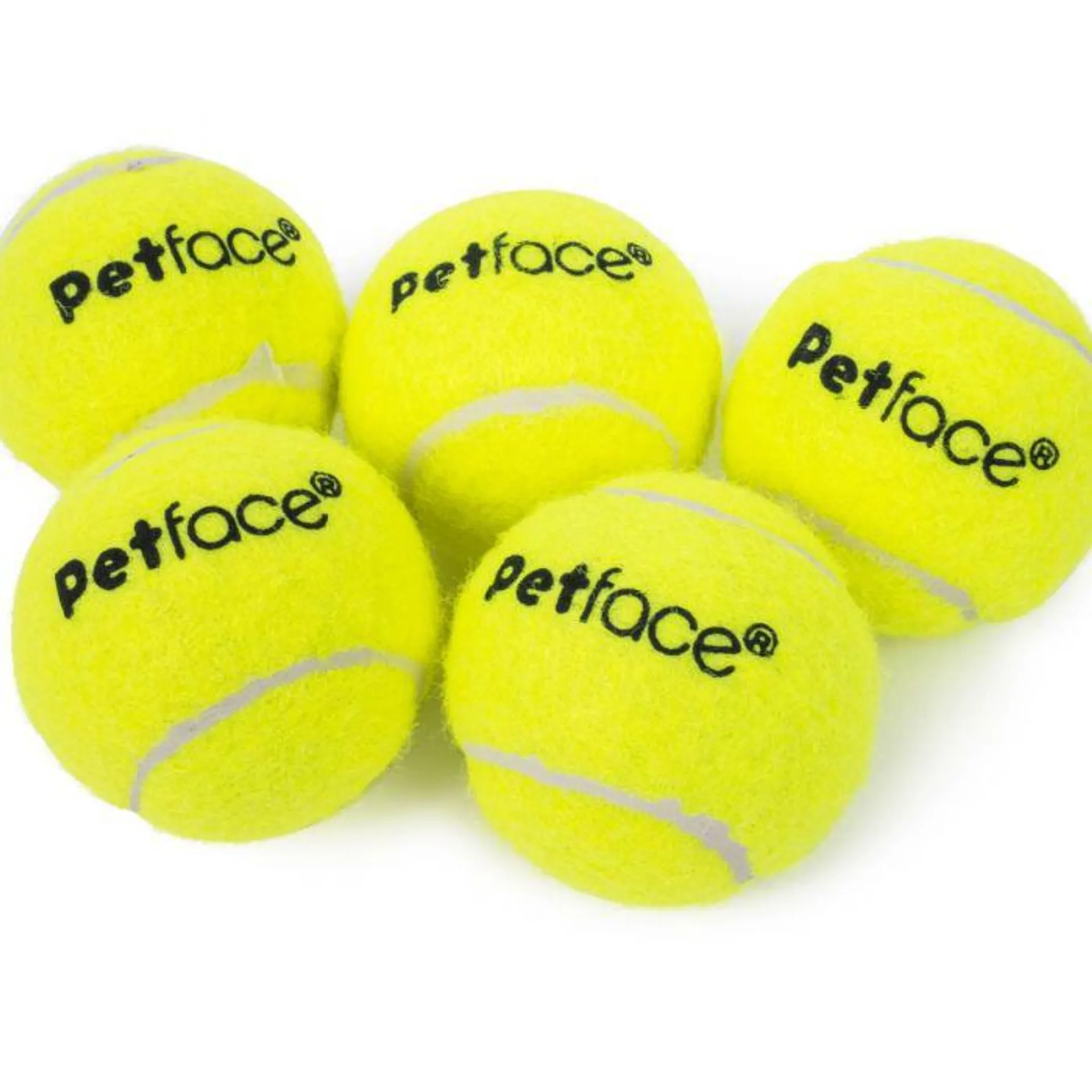 Petface 5 Pack of Mini Super Tennis Balls