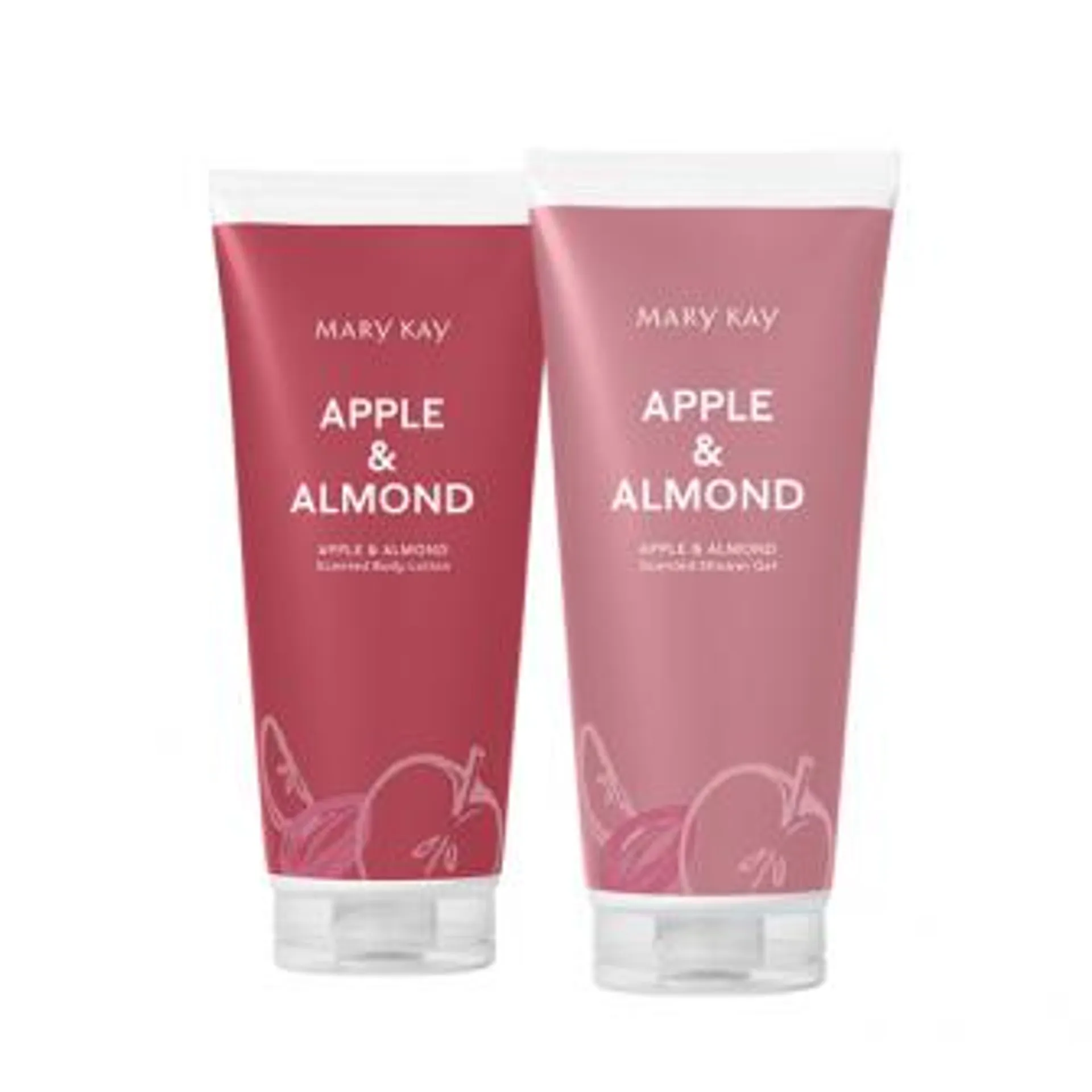 LE Mary Kay® Scented Shower Gel & Body Lotion Set Apple&Almond