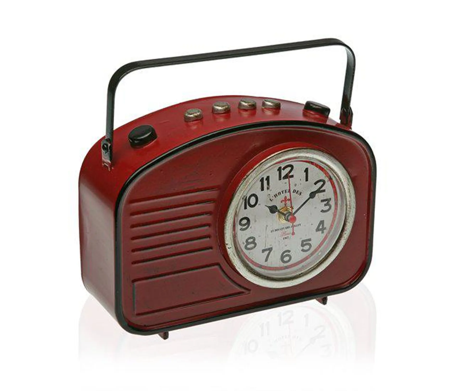 RELOJ DE MESA RADIO ANTIGUA