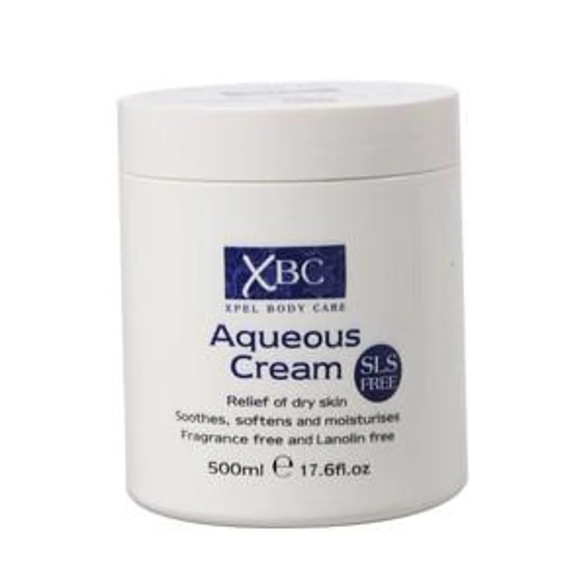 XBC Aqueous Cream SLS Free 500ml