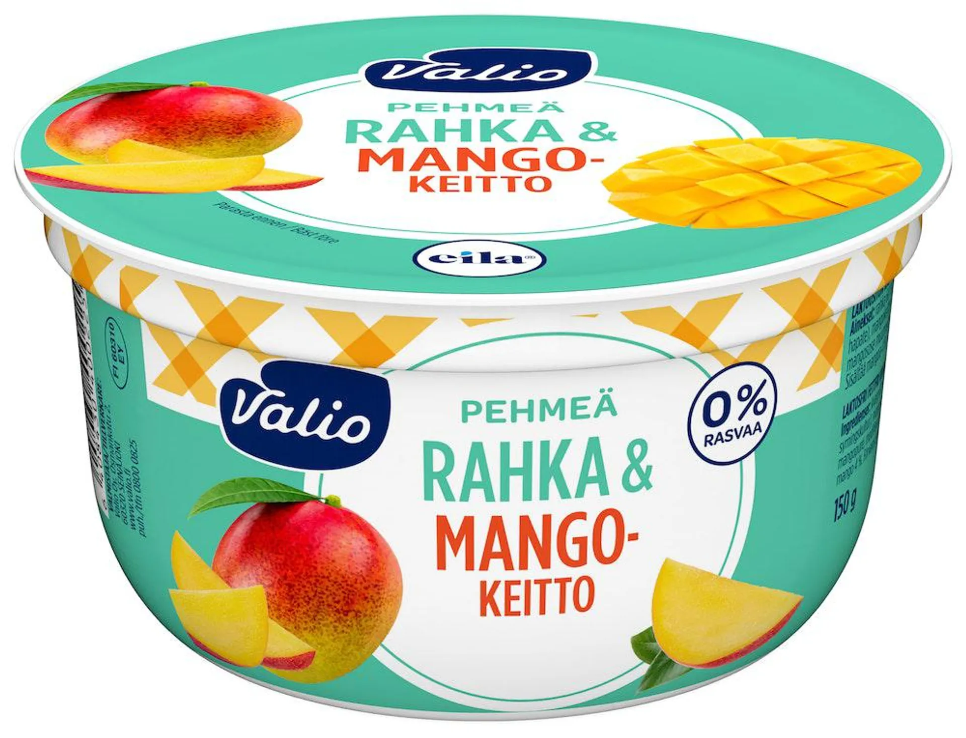 Valio pehmeä rahka & mangokeitto laktoositon