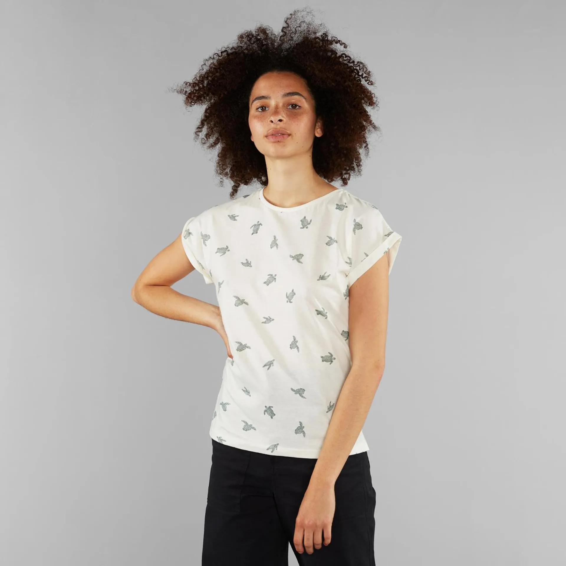 T-shirt Visby Sea Turtles Off-White