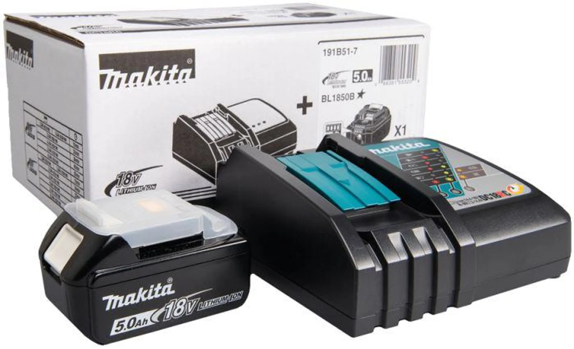 Akkupaketti Makita PowerPack LXT 1 x 5,0 Ah DC18RC