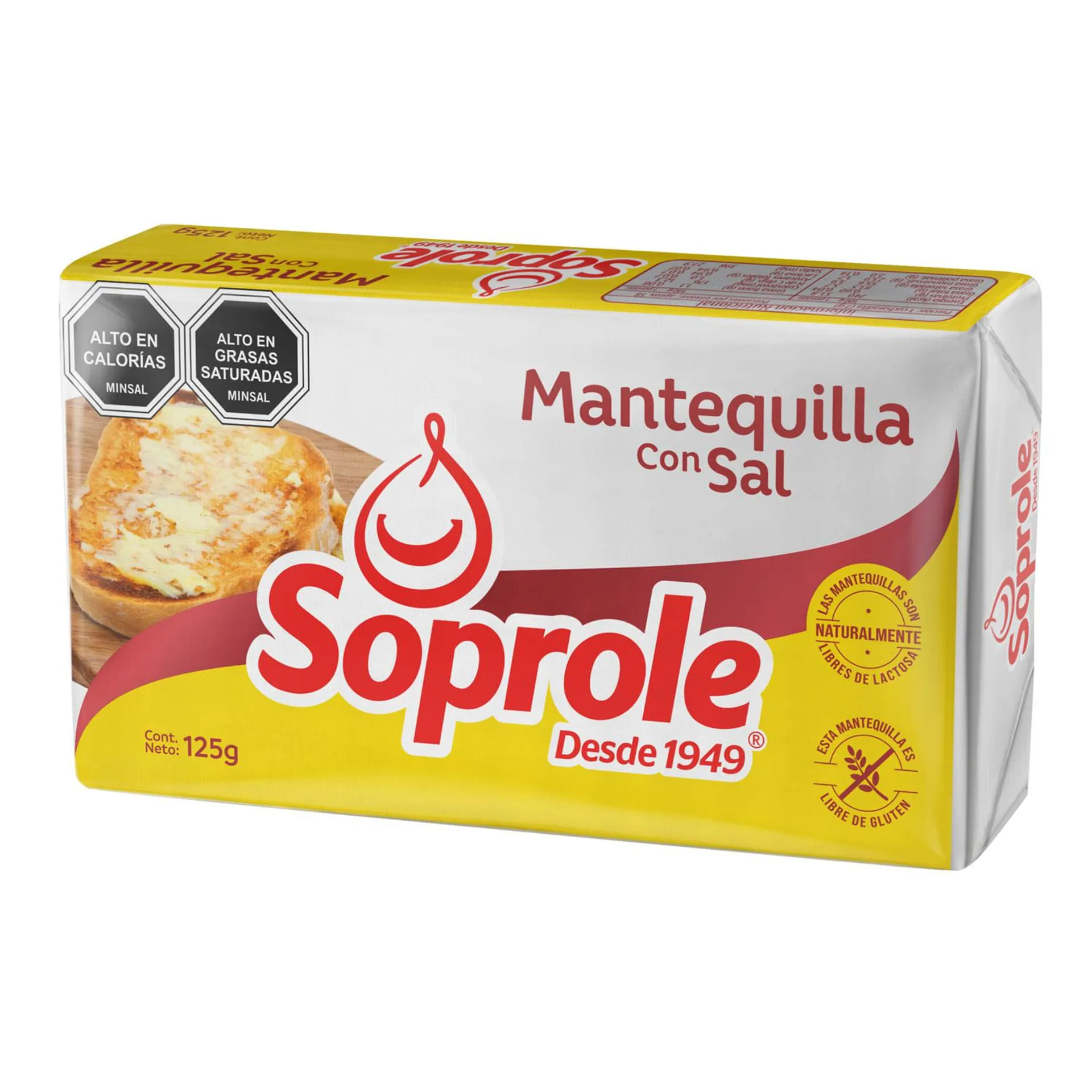 Mantequilla con sal 125 g