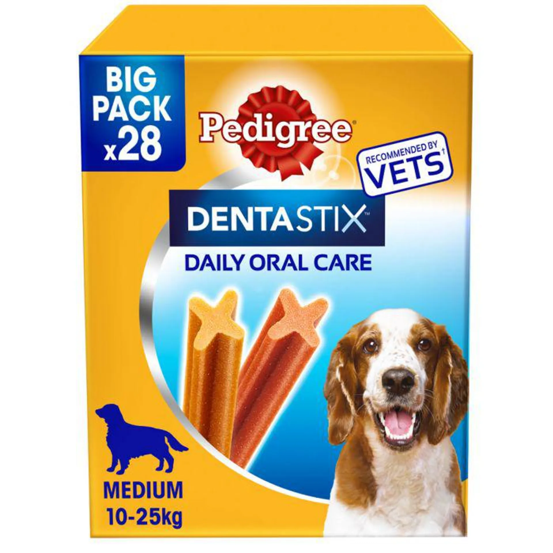 Pedigree Dentastix Daily Dental Chews Medium Dog 28 Sticks