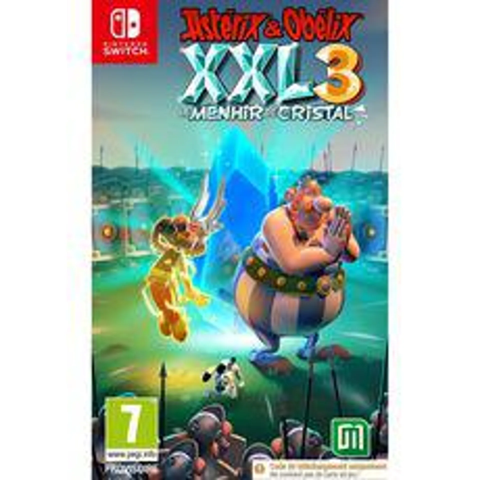 Astérix & Obélix XXL 3 : Le Menhir De Cristal Nintendo Switch - Code de Téléchargement