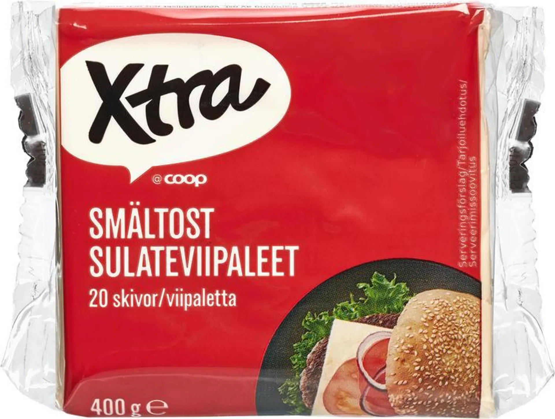 Xtra sulatejuustoviipaleet 400g