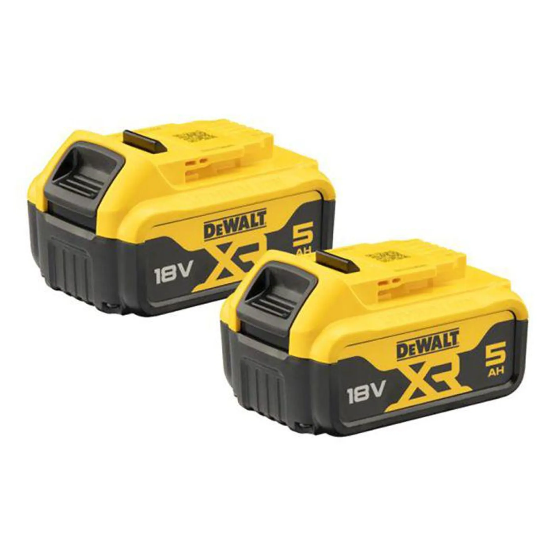 Akkupaketti Dewalt XR DCB184P2 18V 2 x 5,0 Ah