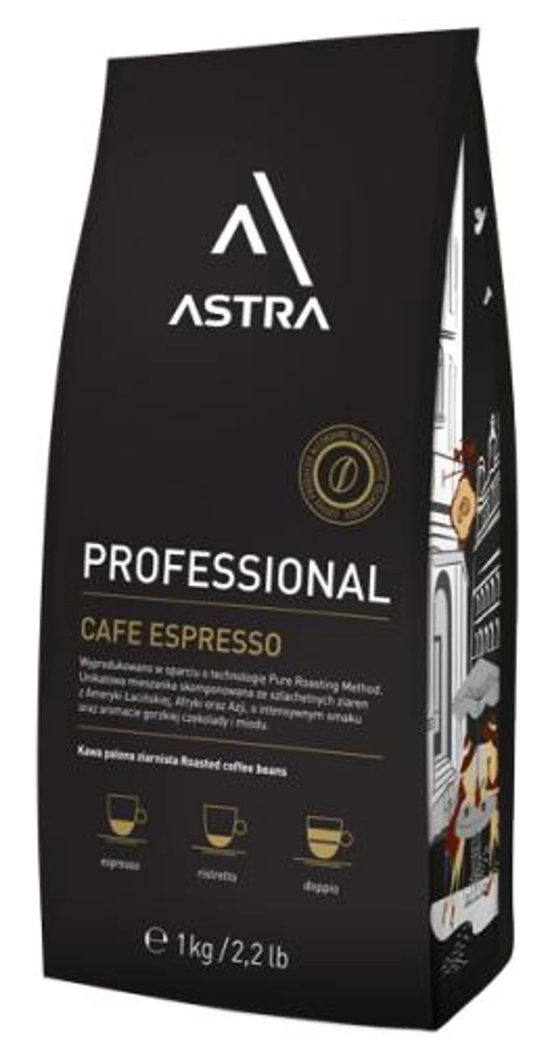 Kawa Astra Professional Espresso ziarnista 1kg