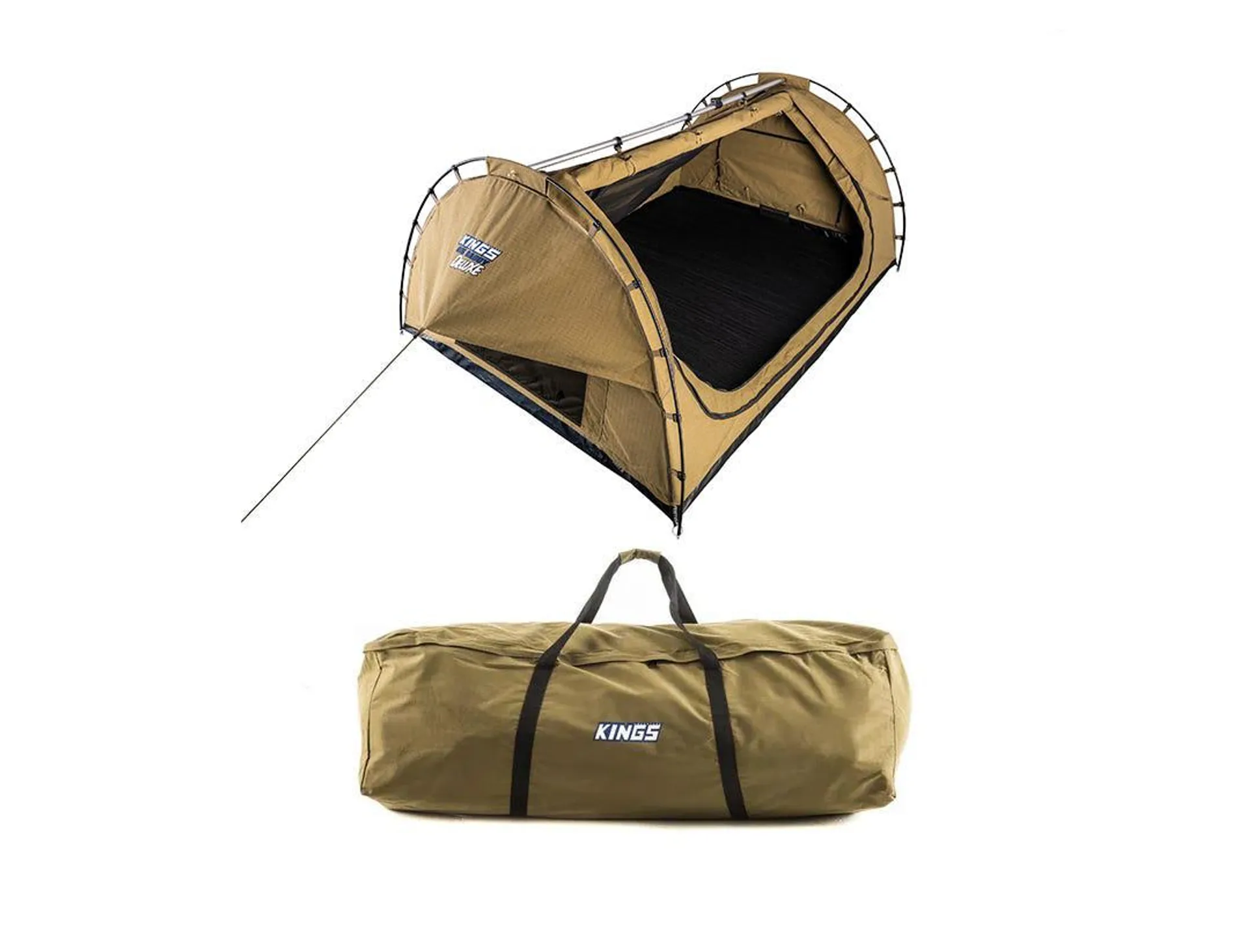 Adventure Kings 'Big Daddy' Deluxe Double Swag + Swag Canvas Bag