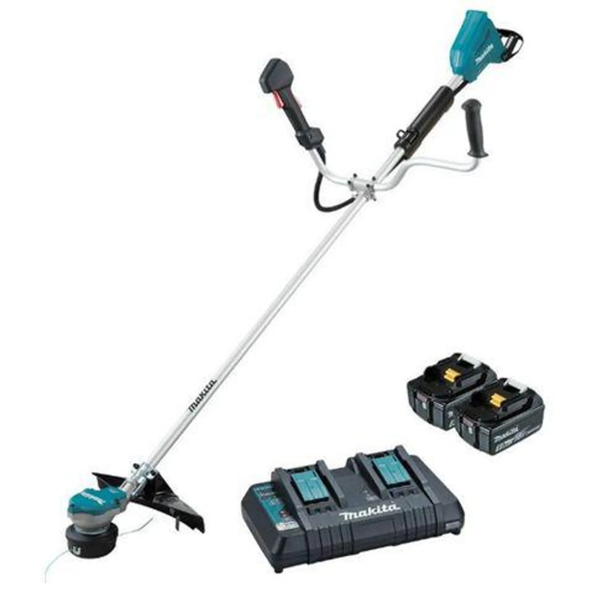 Makita Cordless ADT Bike Handle Line Trimmer Brushless 36v (2x18v) 5Ah