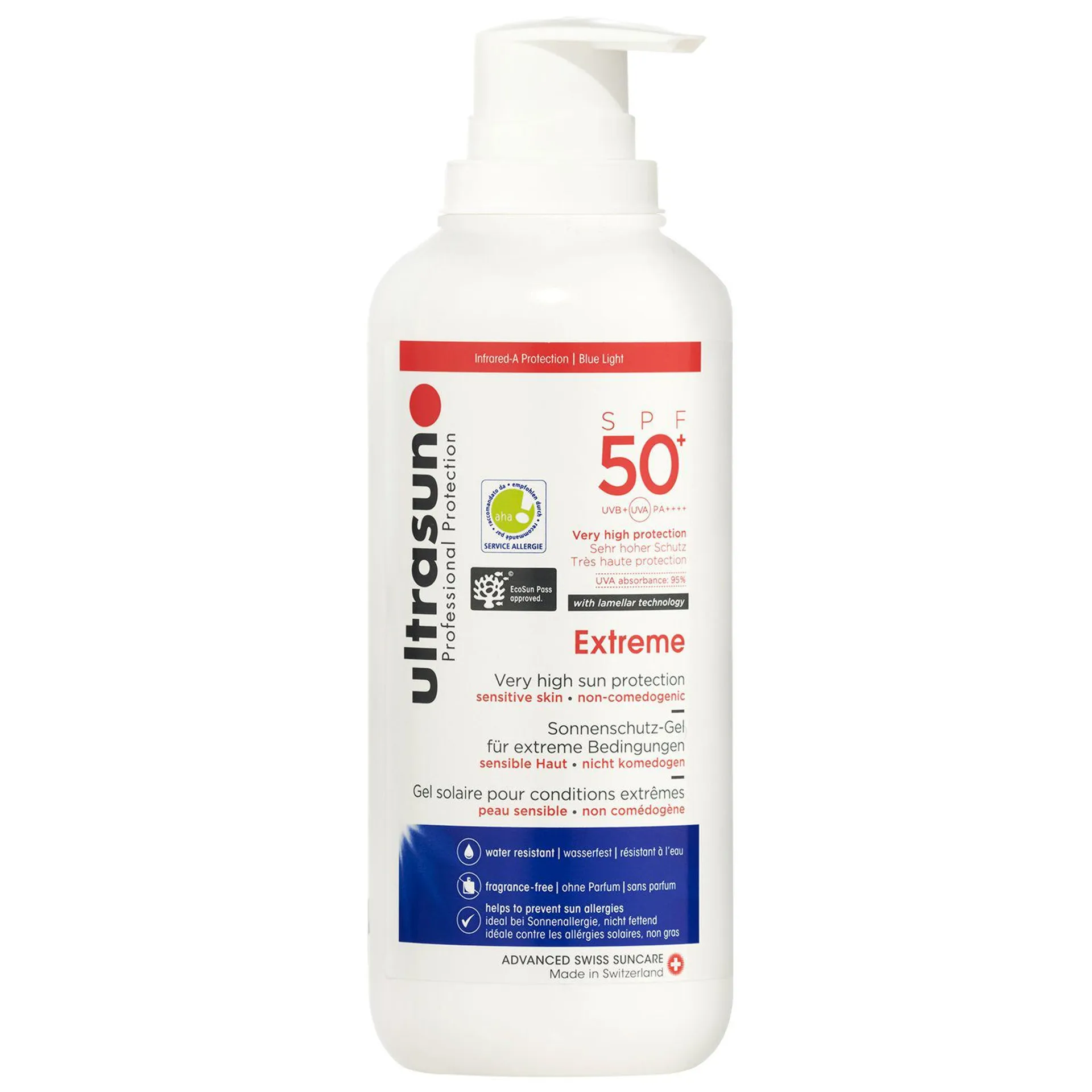 Extreme Very High Sun Protection for Sensitive Skin SPF50+ 400ml