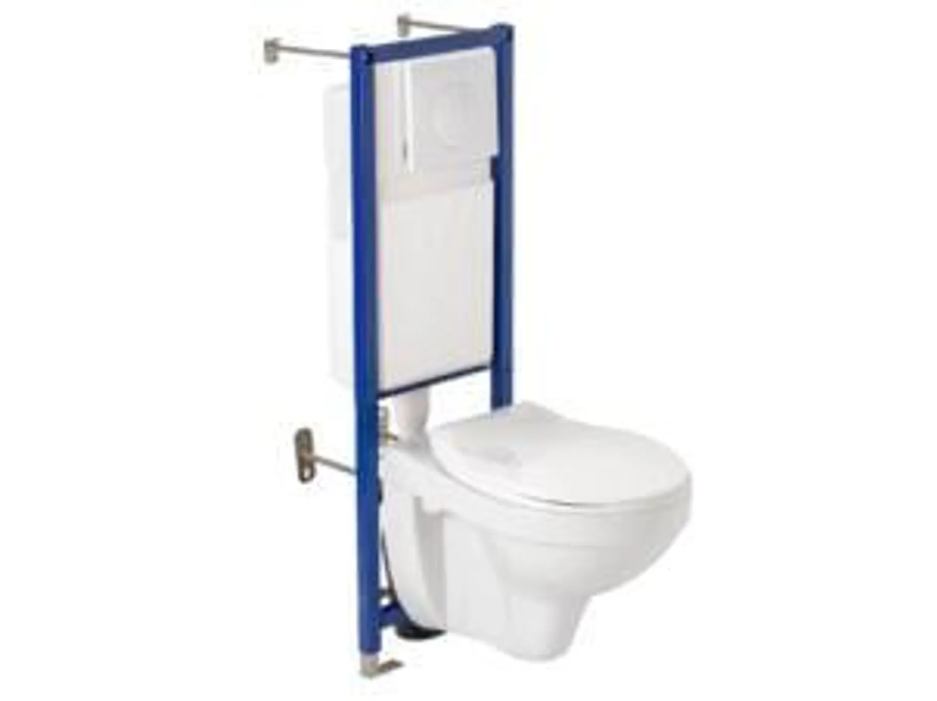 Lafiness Ophang WC-pack 3/6l met duwplaat