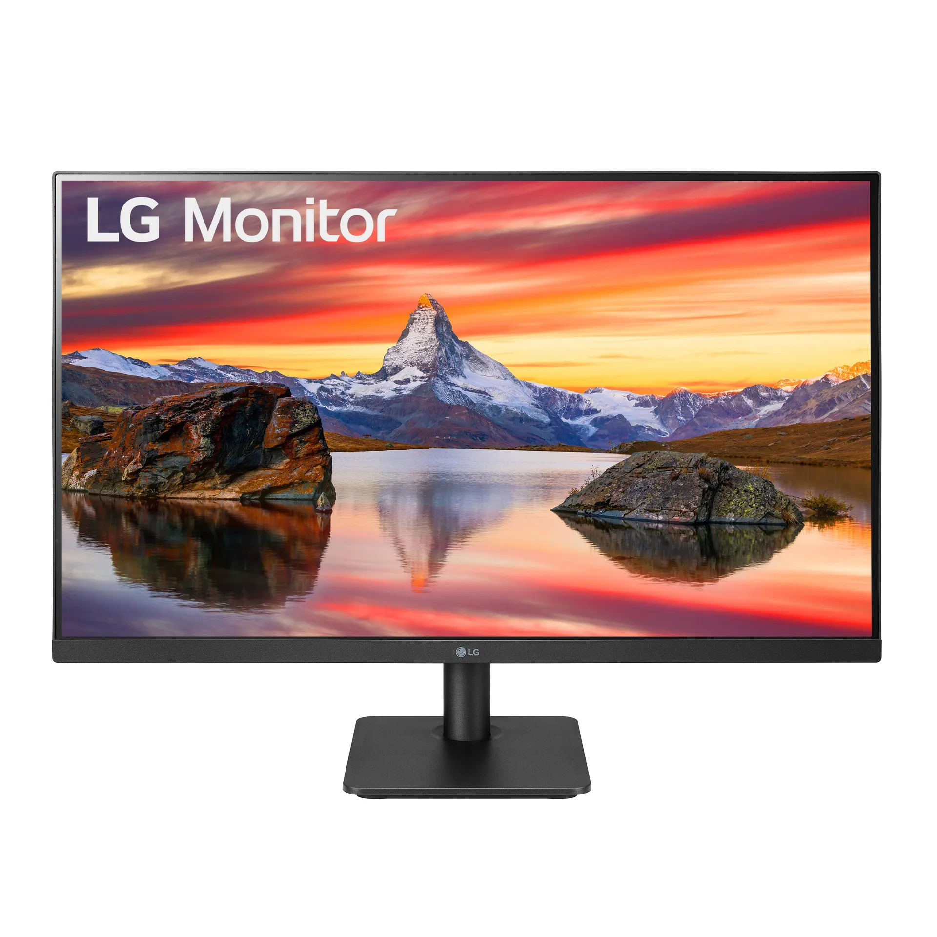 LG 27" FHD IPS 3-Side Borderless Monitor with Anti-Glare & AMD FreeSync™ (1920 x 1080) - 27MP40W-B