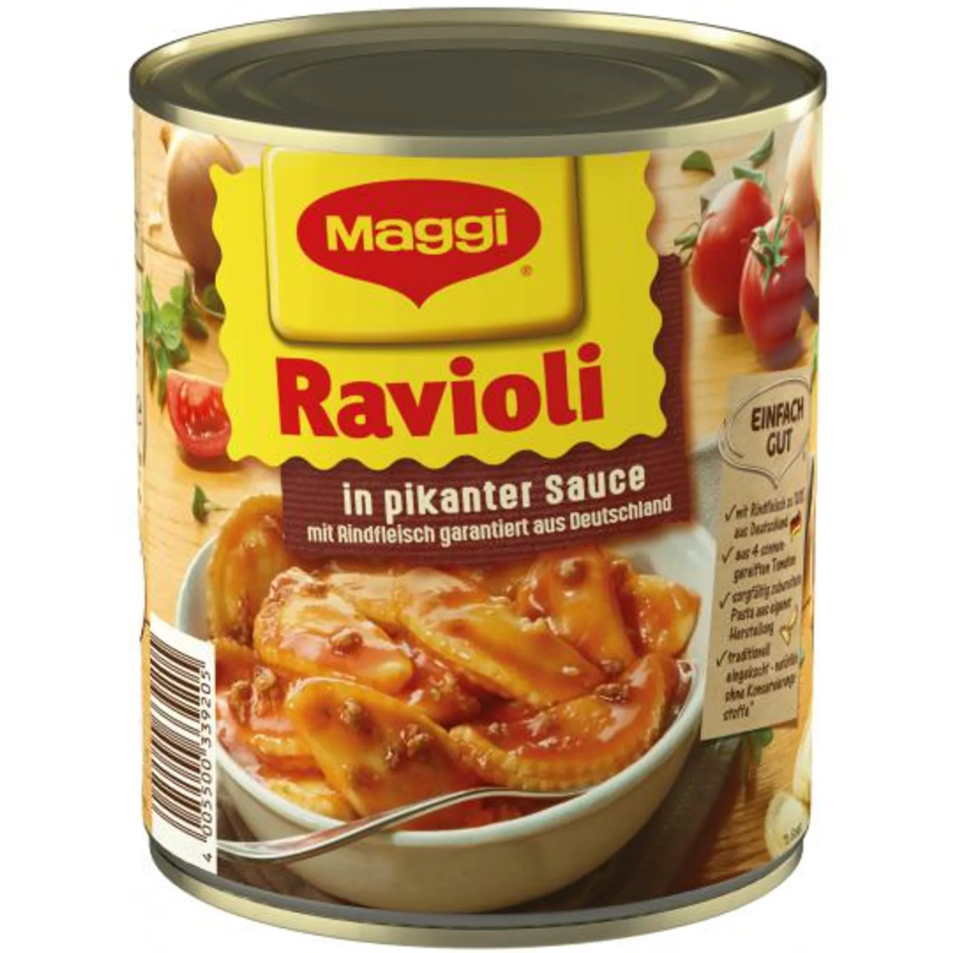 Maggi Ravioli in pikanter Sauce 800G