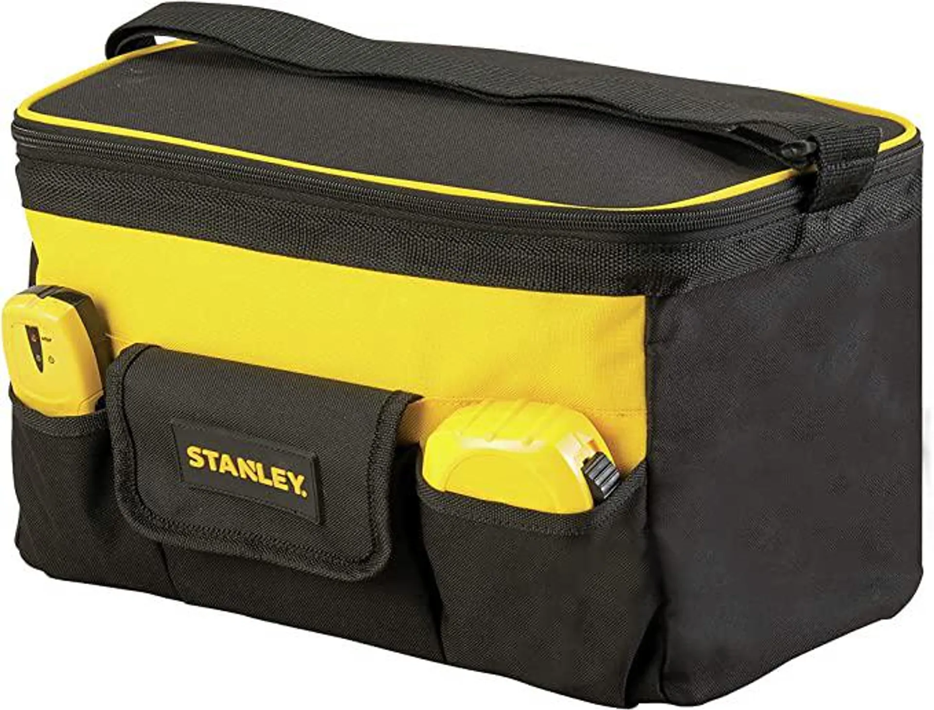 Stanley STST1-73615 Tool Bag with Belt, Black/Yellow