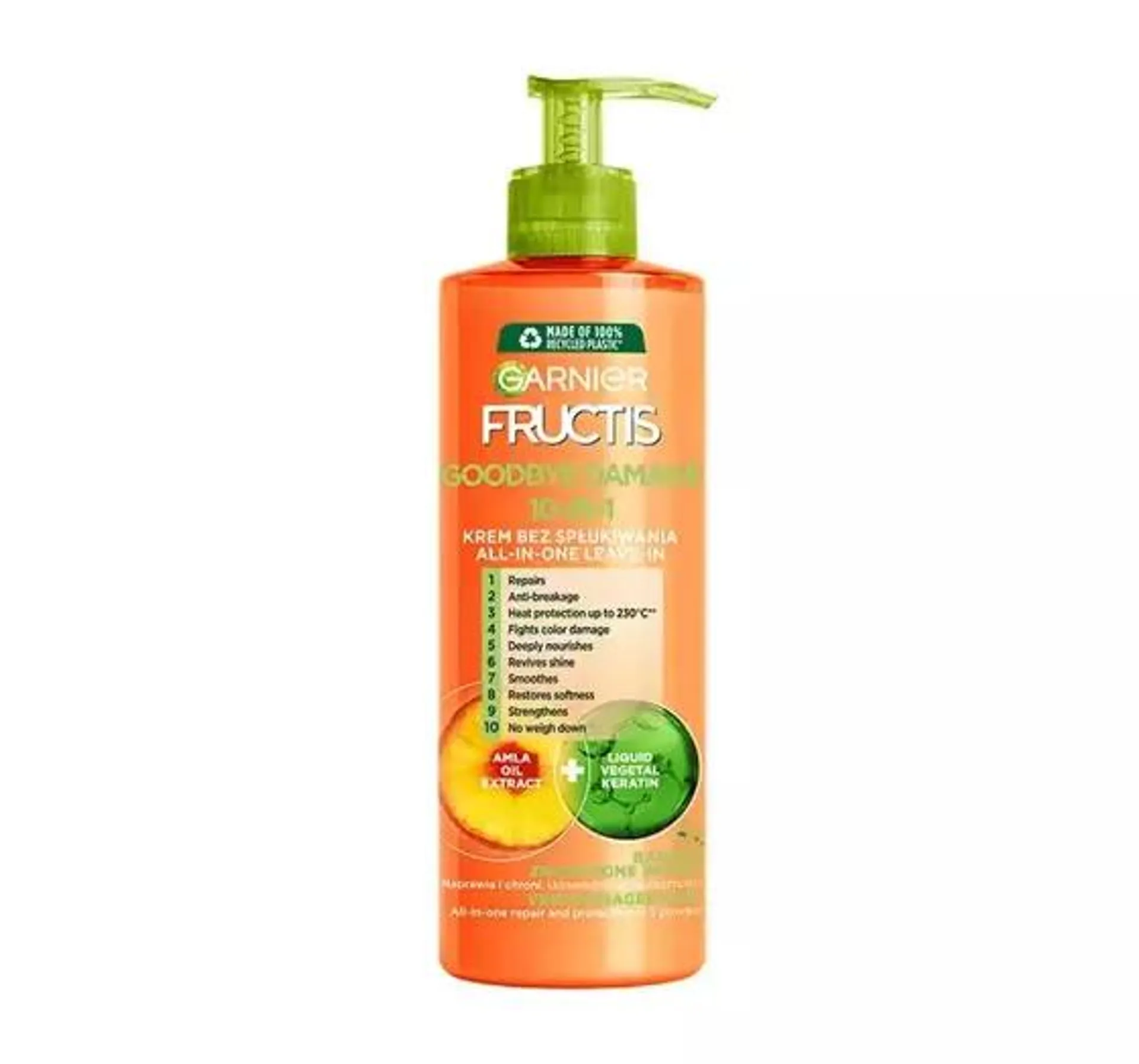 GARNIER FRUCTIS GOODBYE DAMAGE 10 IN 1 KREM BEZ SPŁUKIWANIA 400ML