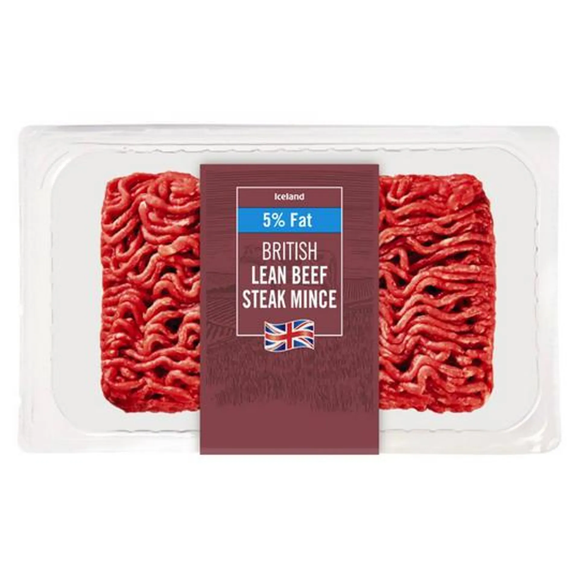 Iceland British Lean Beef Steak Mince 5% Fat 360g