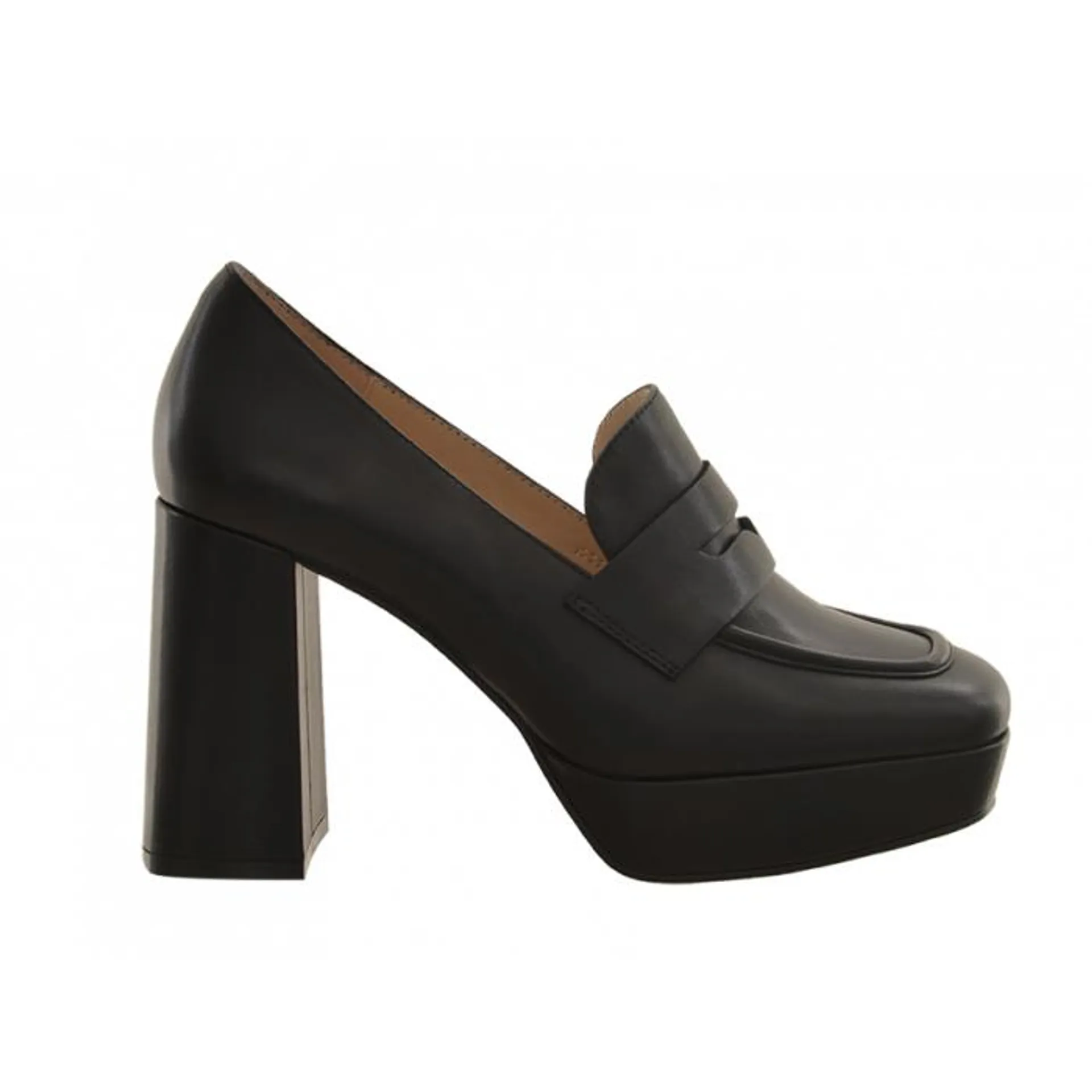 Kurt Geiger Leather Platform Loafer