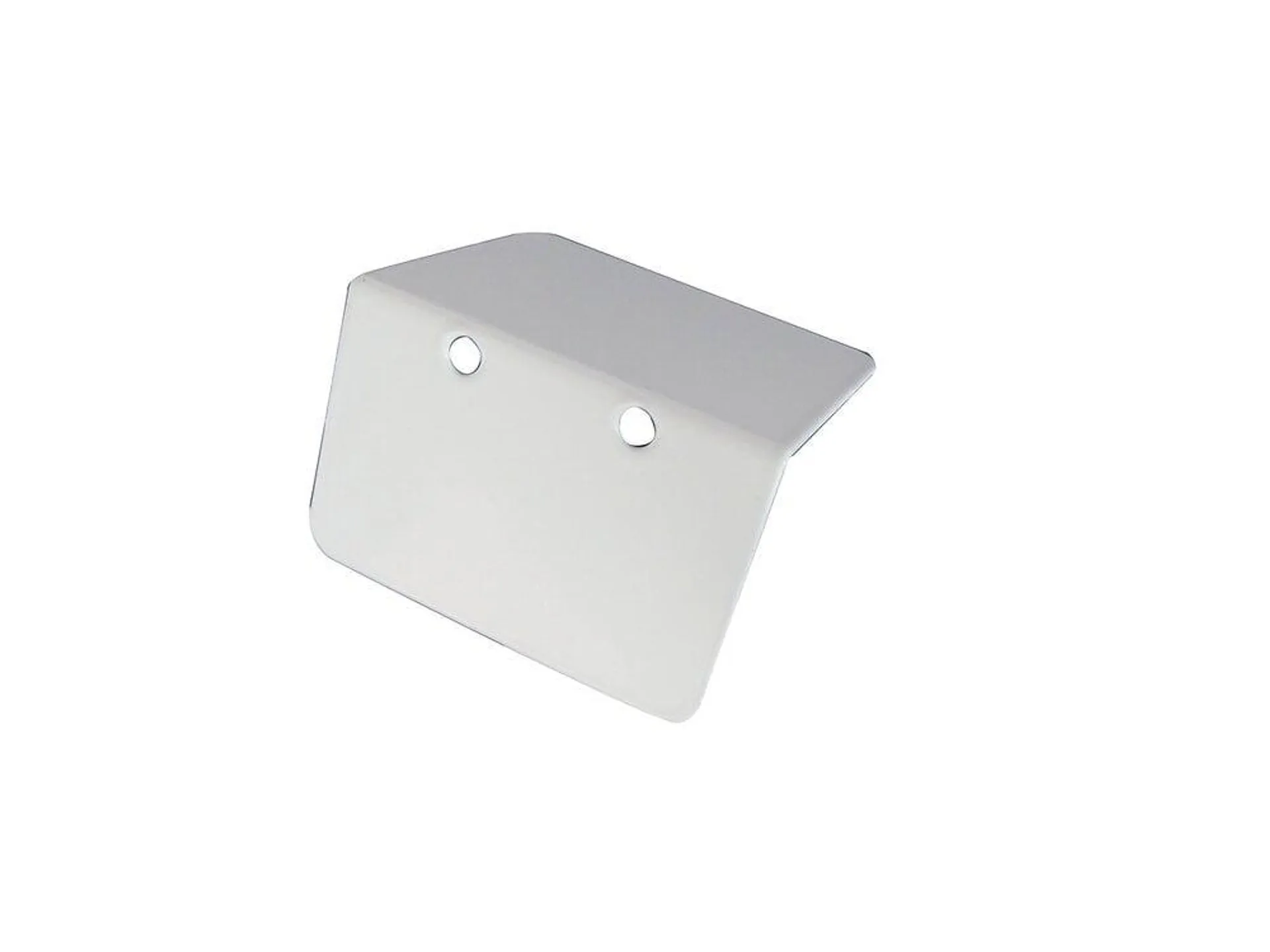 Lot de 5 arrêts de plaque jonction monobloc blanc 32mm