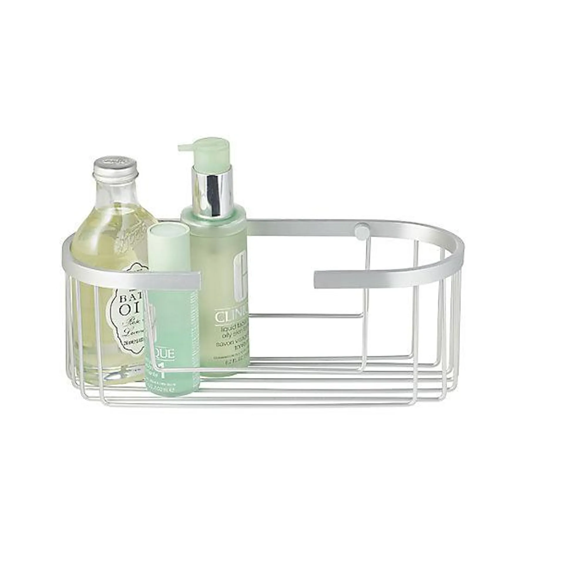 Tatay Ice Collection Aluminium Deep Oval Shower Caddy