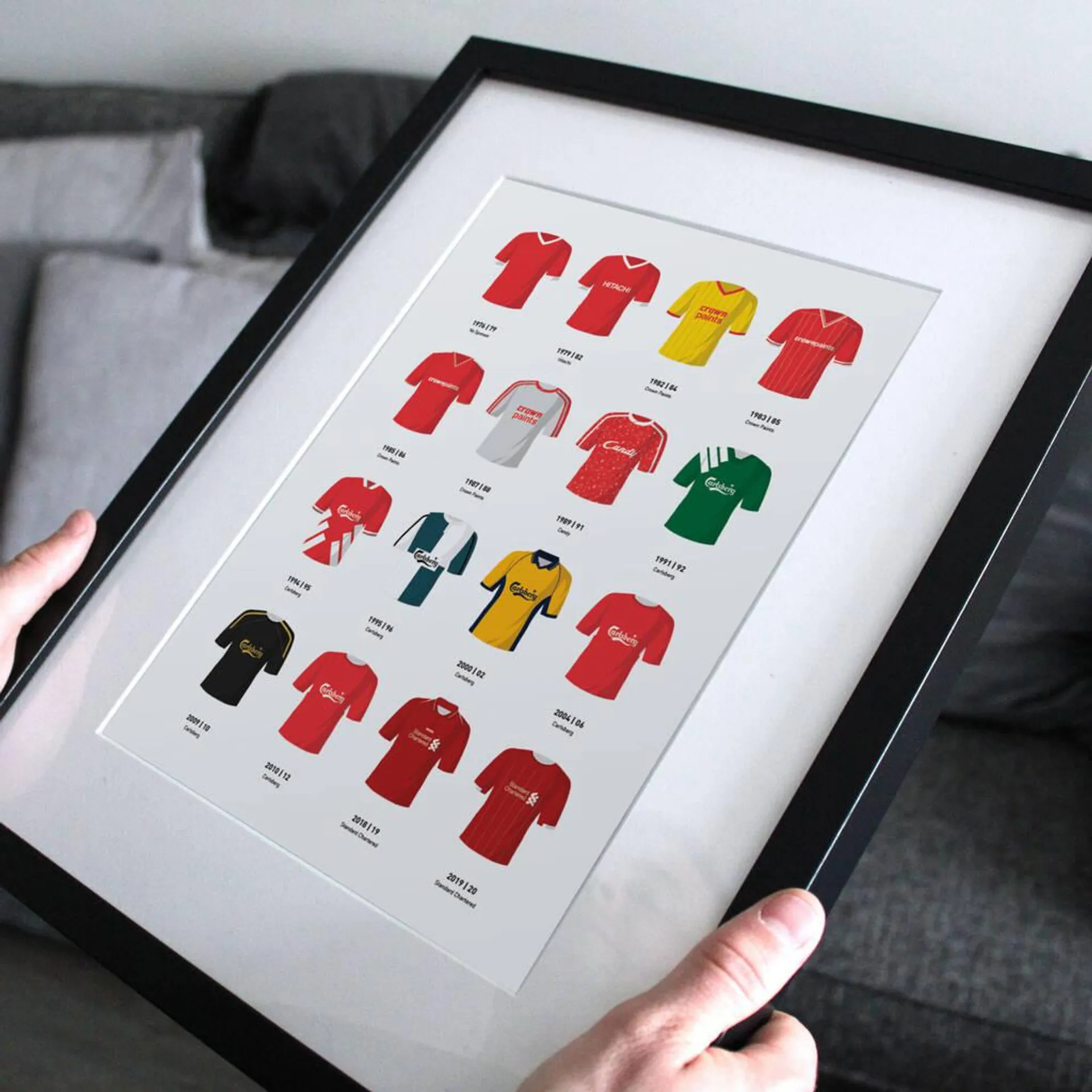 Classic Football Kits Team Print
