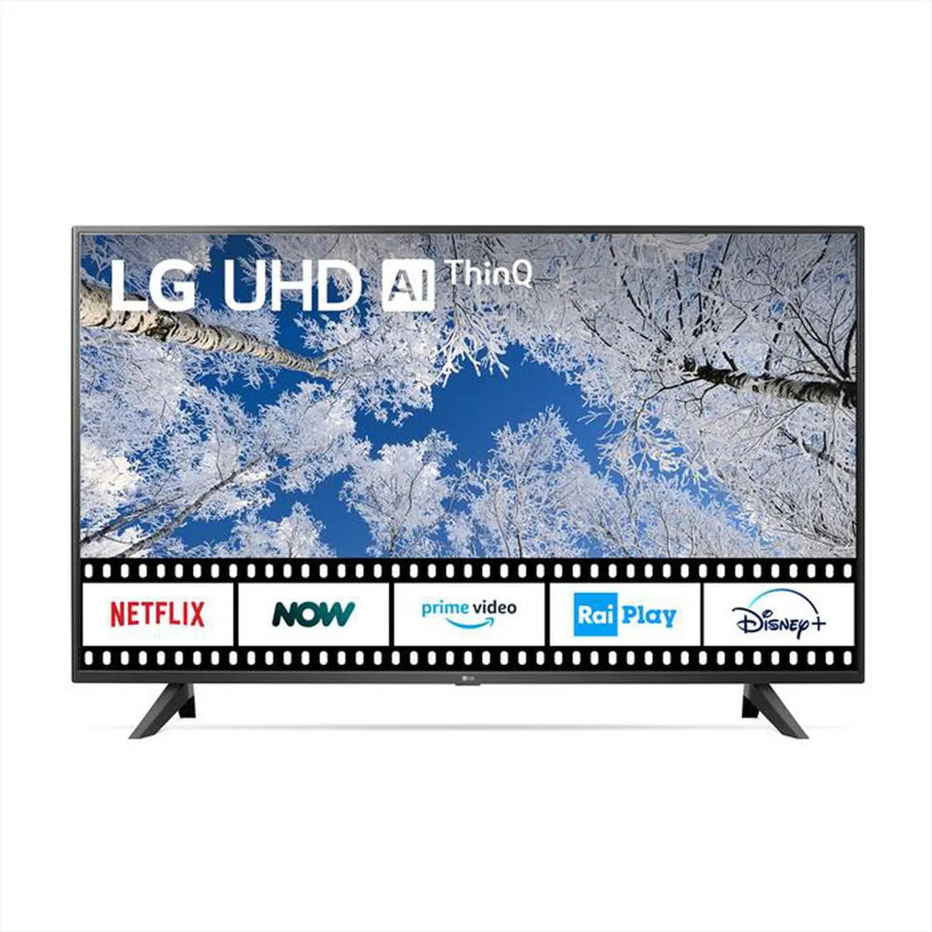 LG - Smart TV LED UHD 4K 65" 65UQ70006LB.APIQ-Ceramic Black