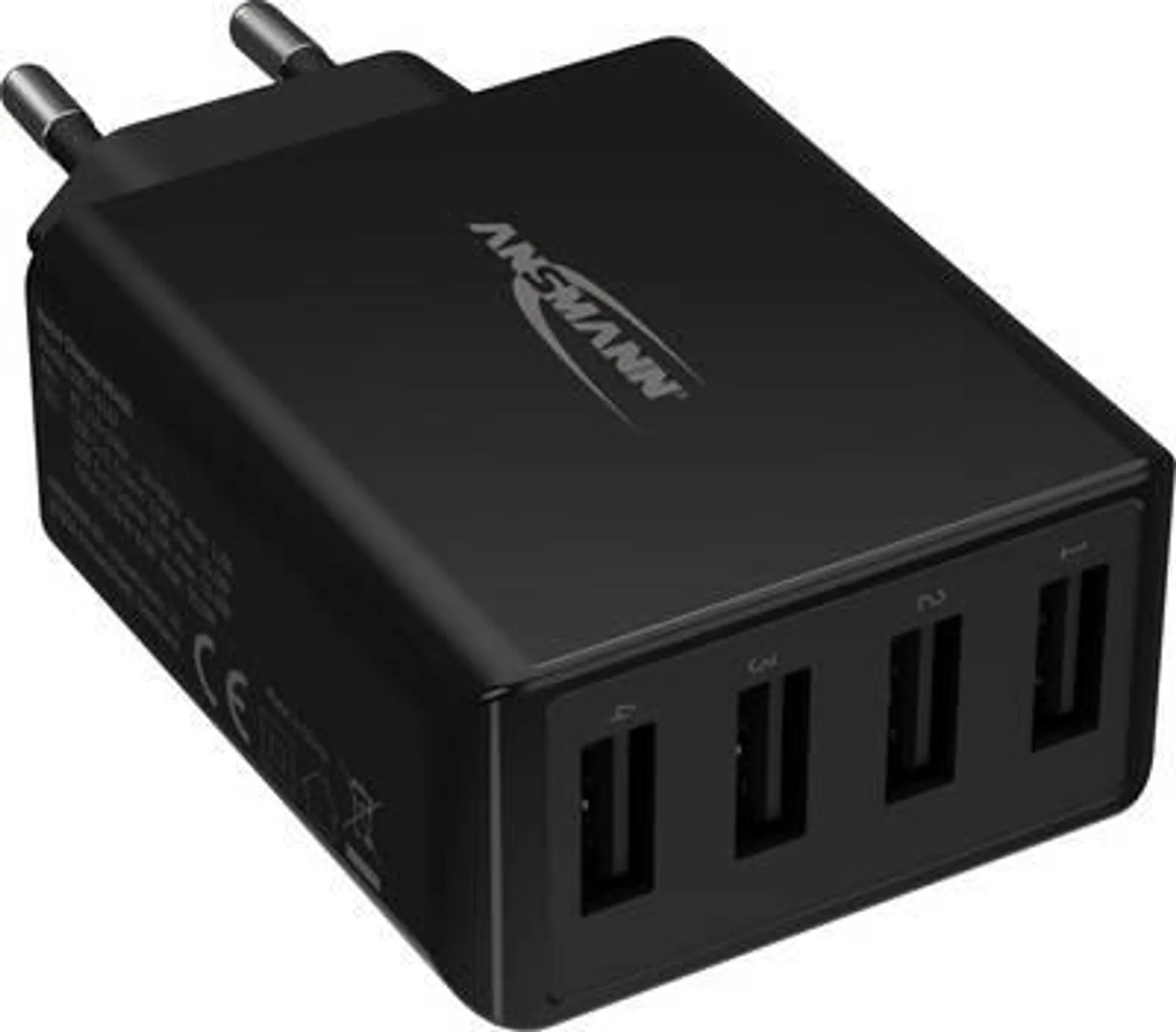 Ansmann HomeCharger HC430 1001-0107 USB charger Mains socket Max. output current 6000 mA 4 x USB 2.0 port A