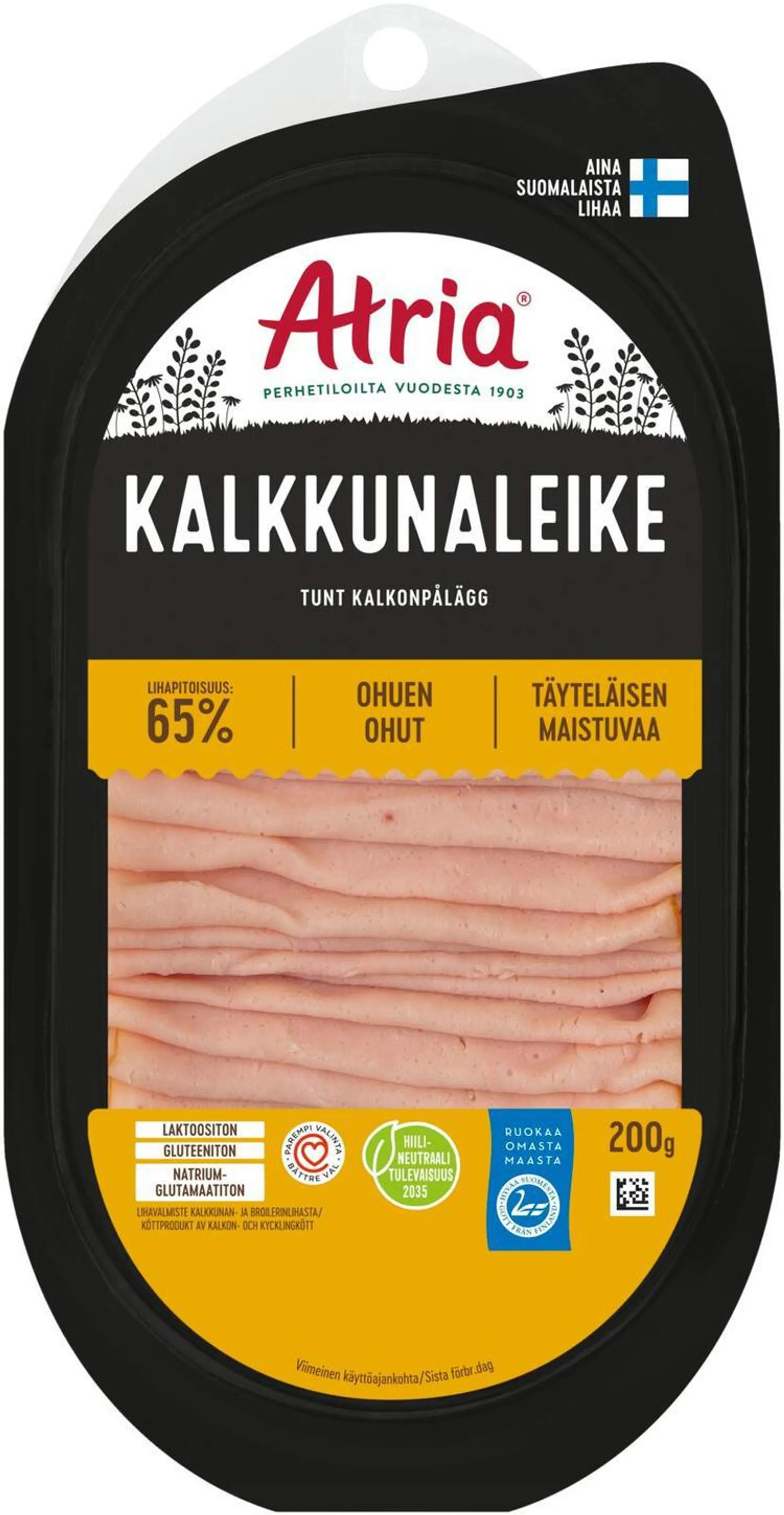 Atria Ohuen Ohut Kalkkunaleike 200g