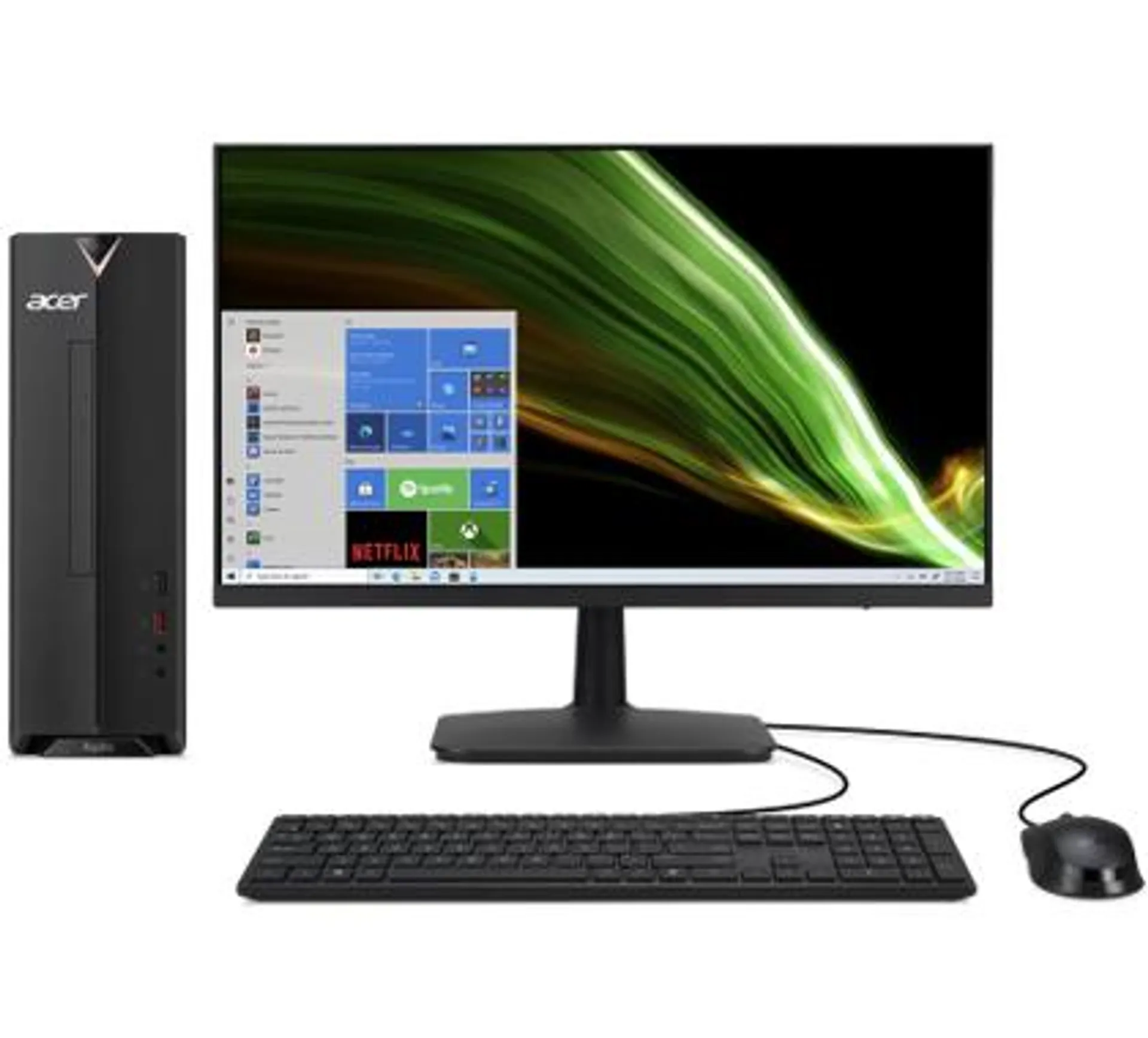 Aspire XC Desktop - XC-1660G-UW94 & 23.8" Acer Monitor