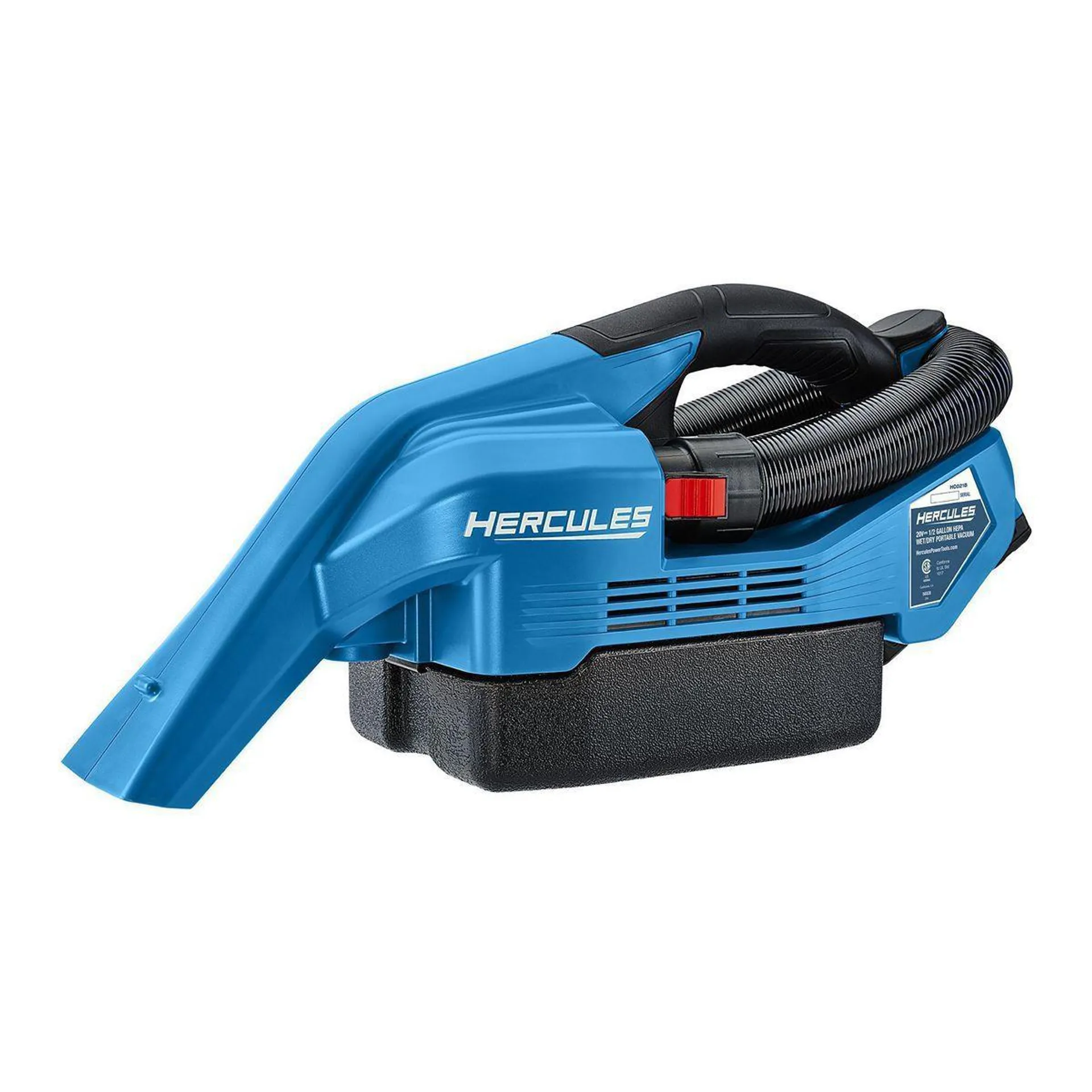 20V Cordless 1/2 Gallon Wet Dry Portable Vacuum - Tool Only