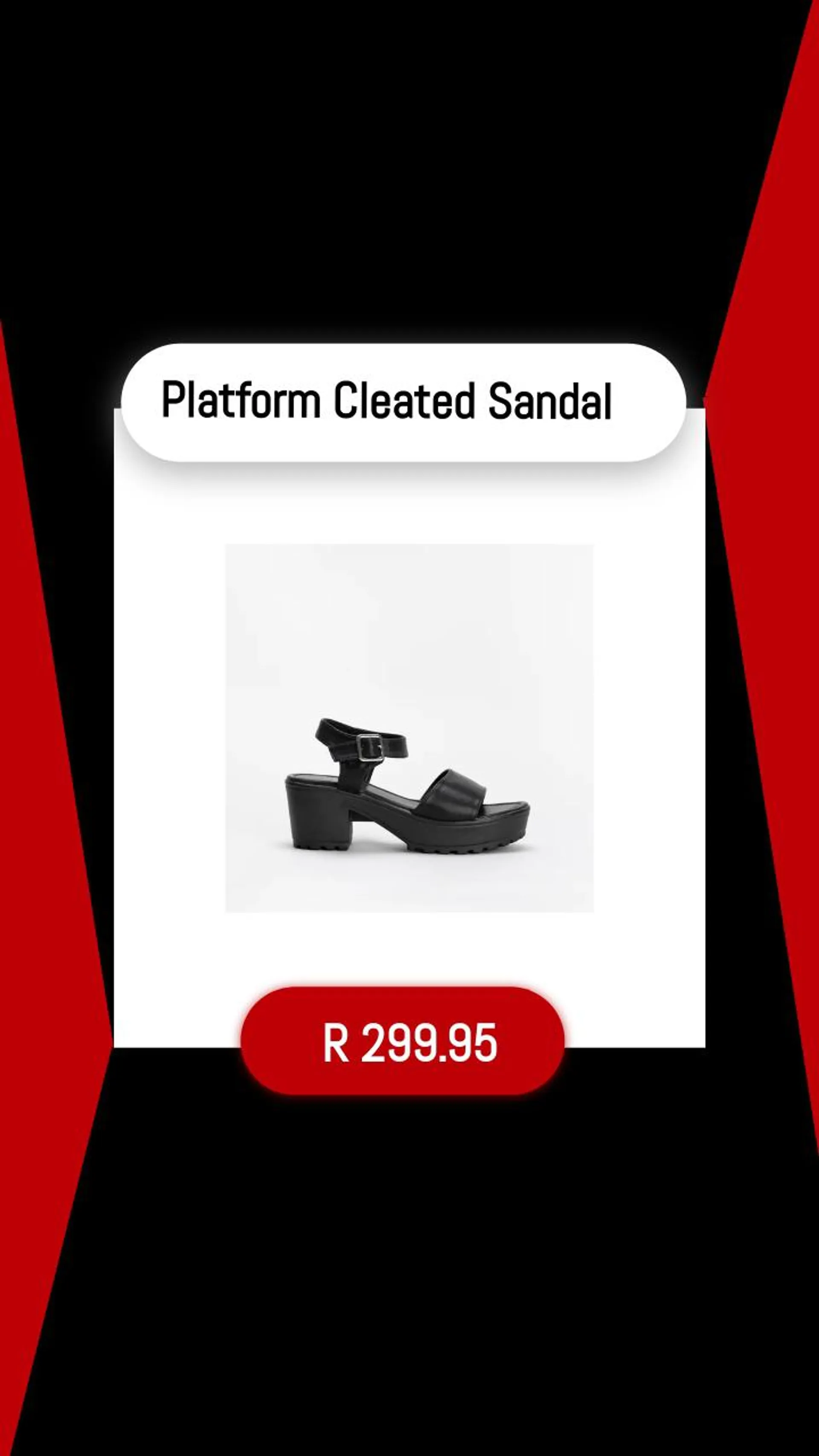 Platform Cleated Sandal