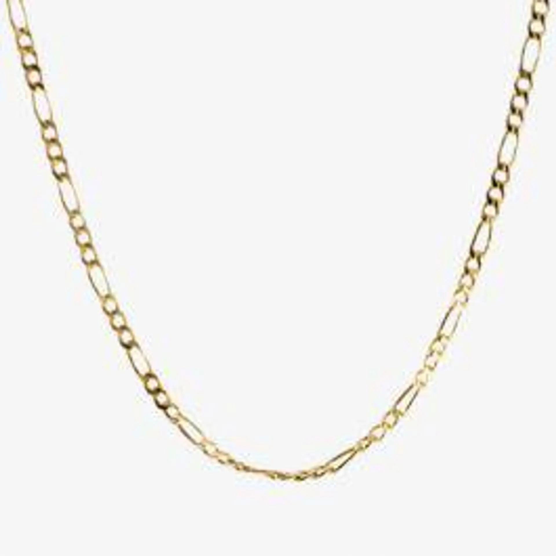 9ct Gold 20 Inch Figaro Chain 1150105