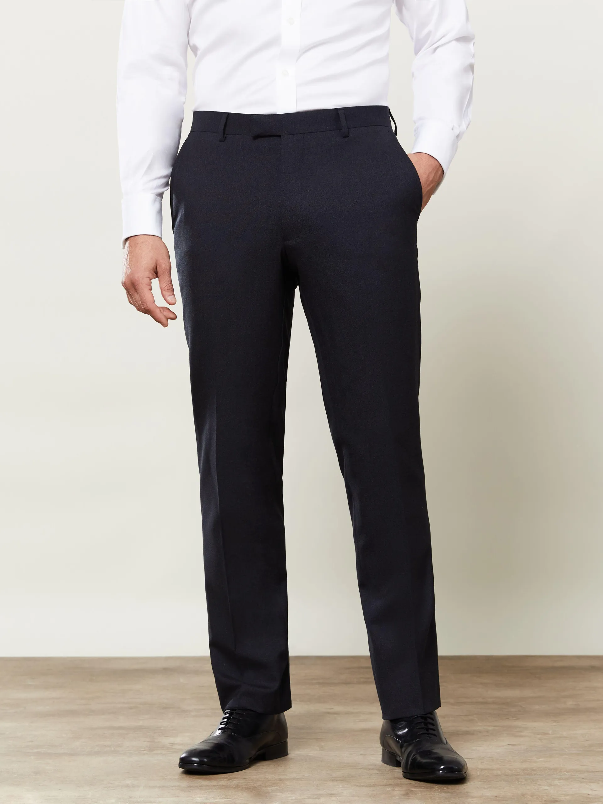 Ronnie Infinity Active Slim Fit Charcoal Trousers