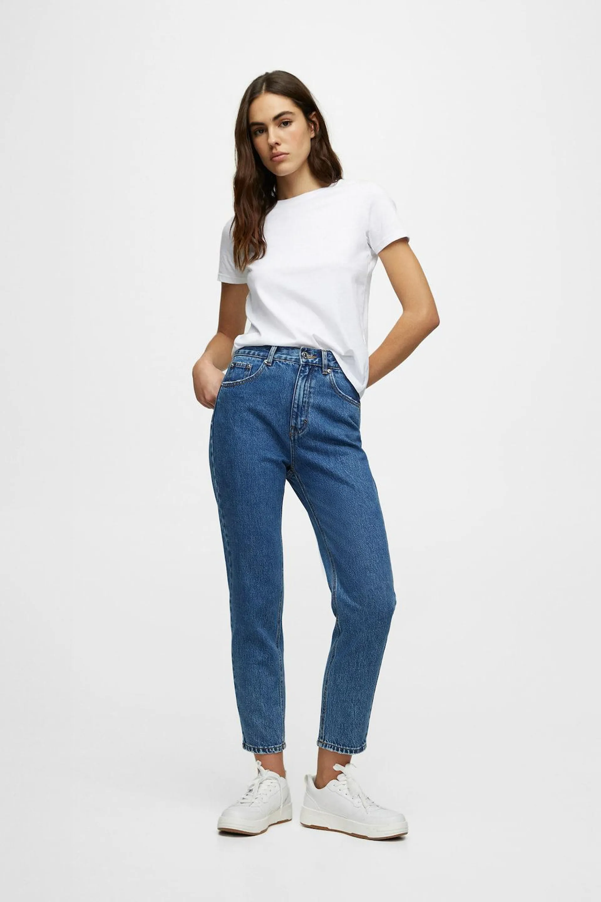 JEANS MOM FIT BASIC