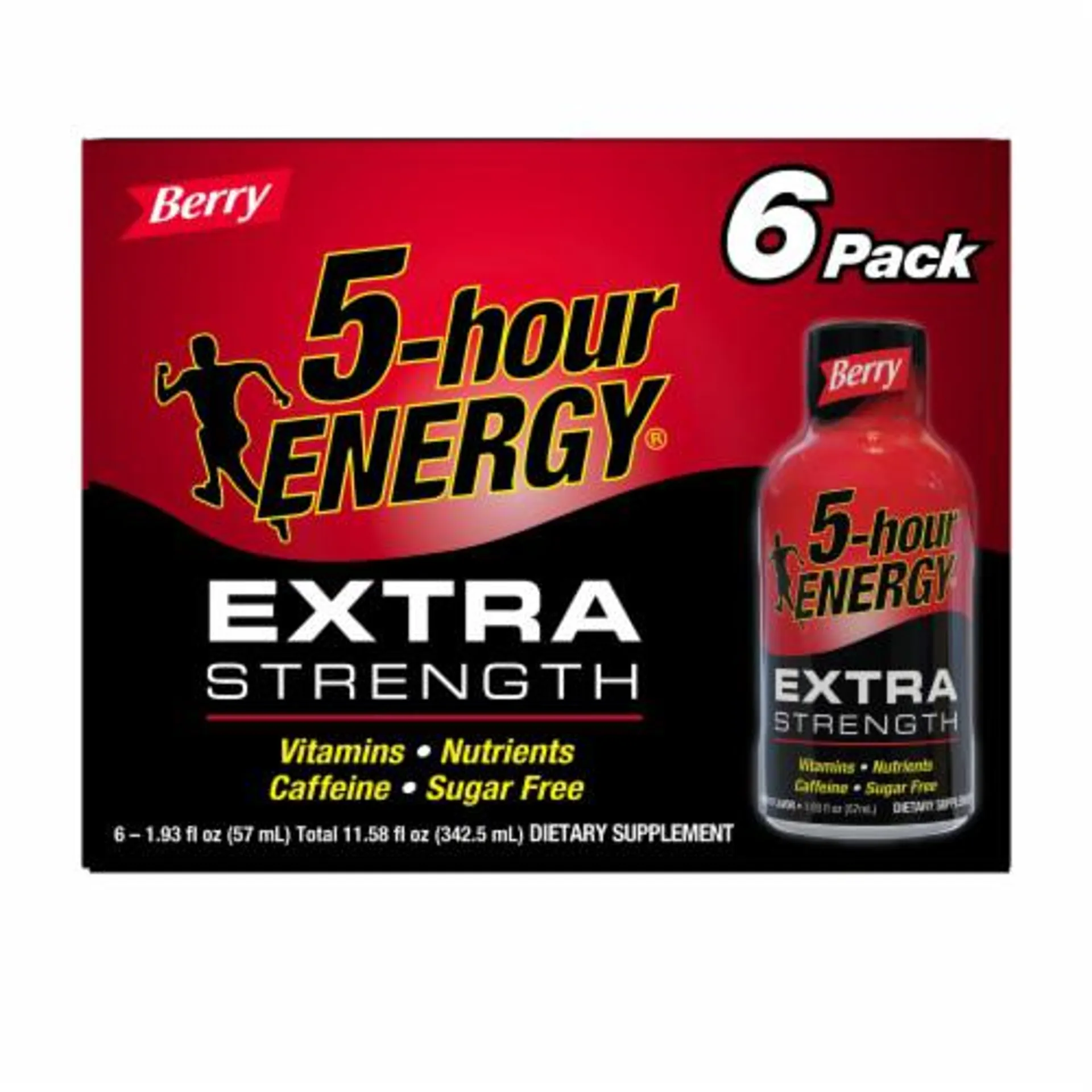5-Hour Energy® Extra Strength Berry Flavor Energy Shot