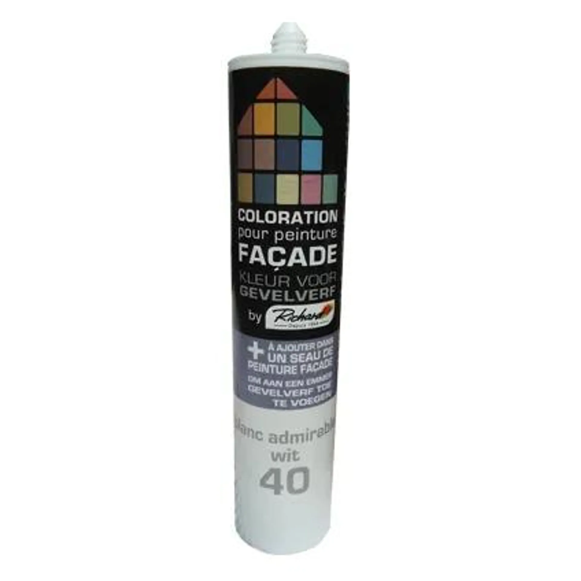 Colorant pour peinture façades Richard blanc 450 gr