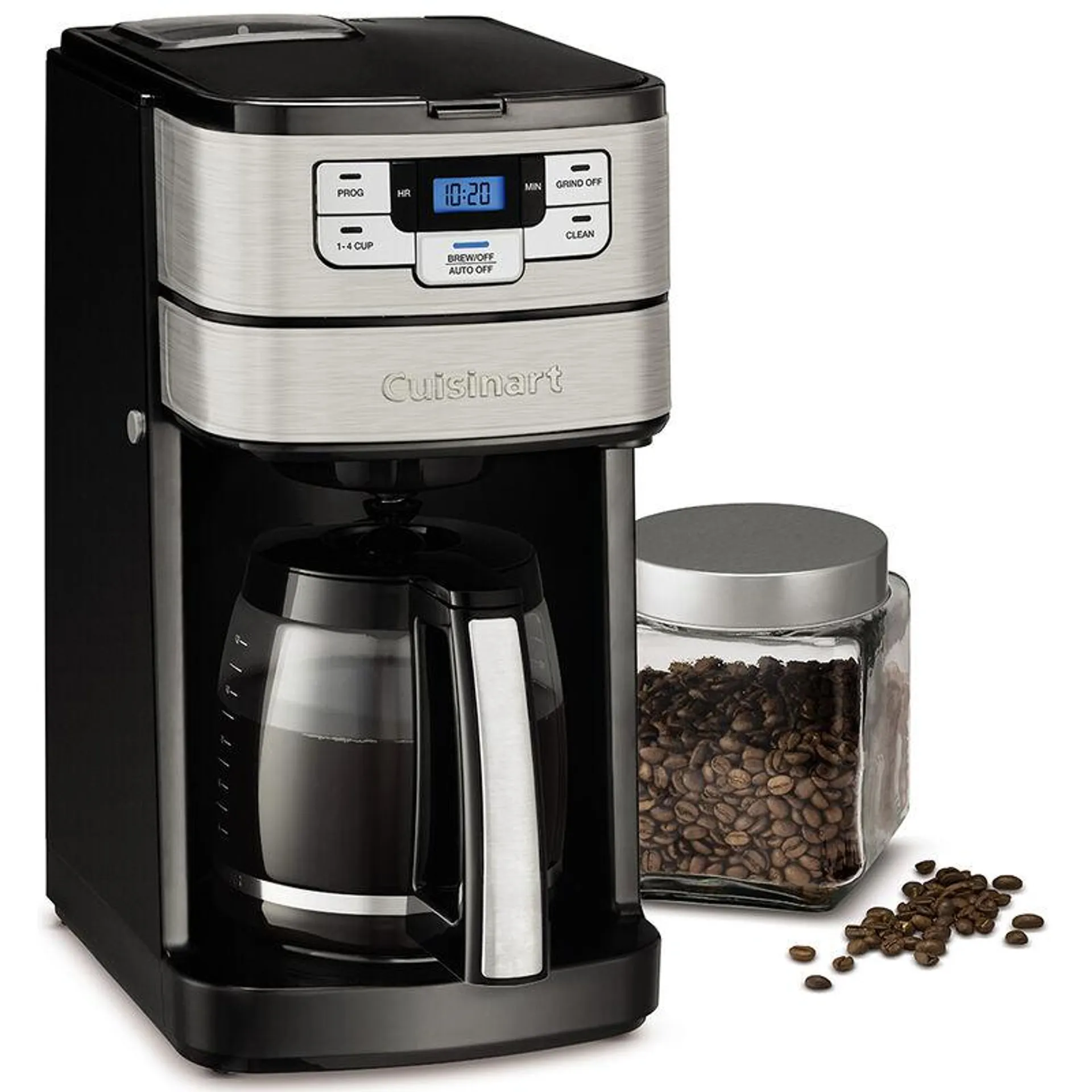 Cuisinart Automatic Grind & Brew 12-Cup Coffeemaker - Silver