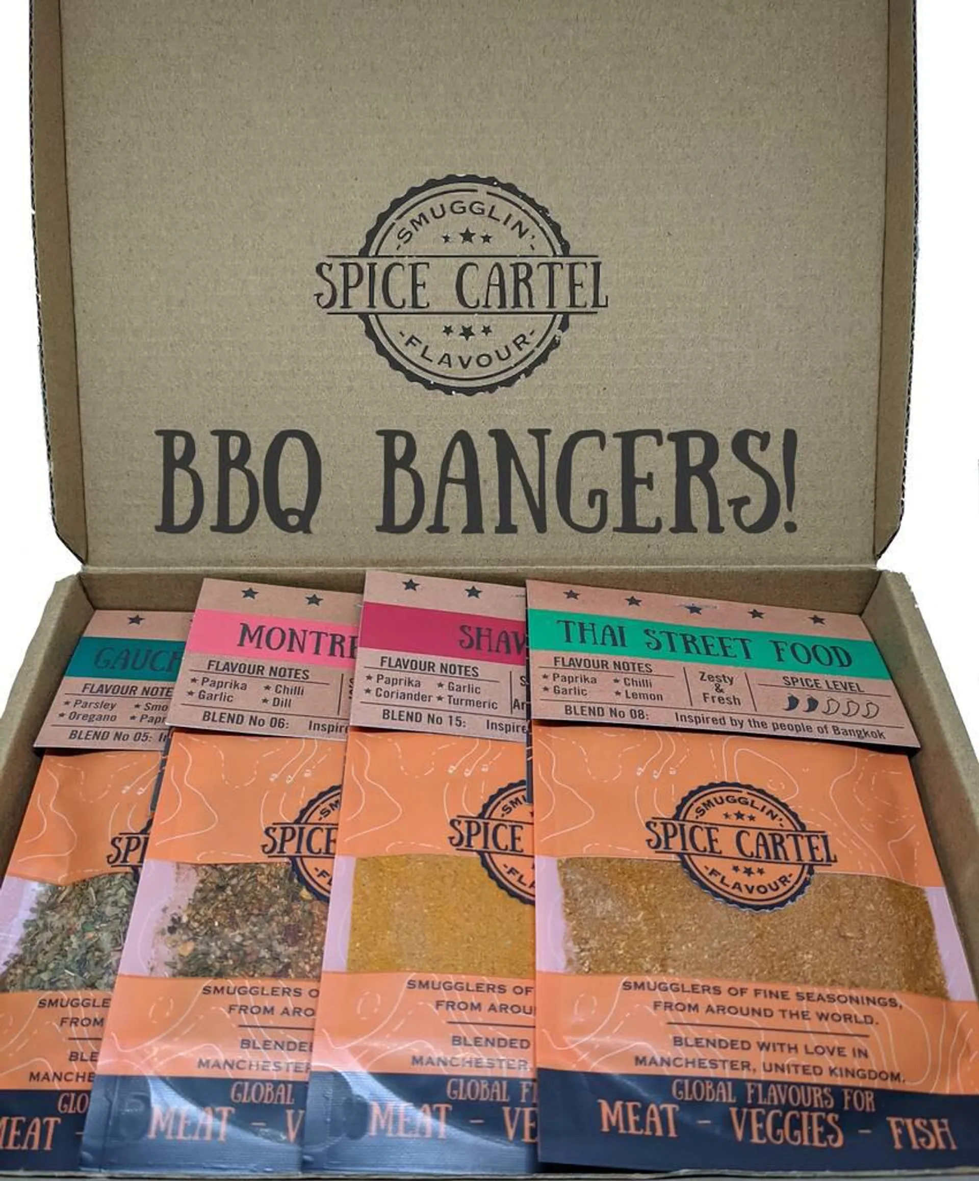 Spice Cartel's ' BBQ Bangers' Spice Rub Gift Box