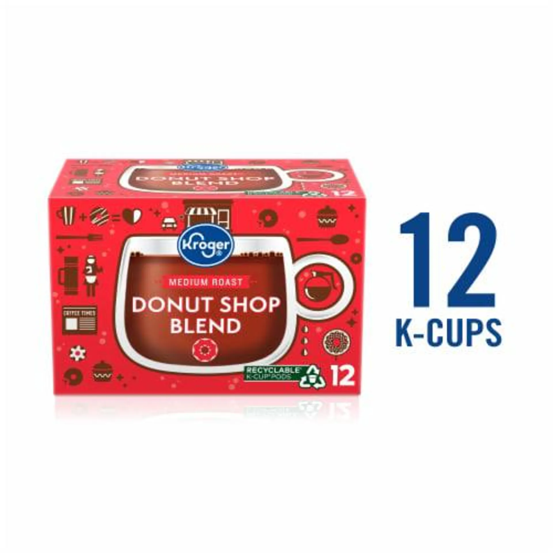 Kroger® Donut Shop Blend Medium Roast Coffee K-Cup Pods