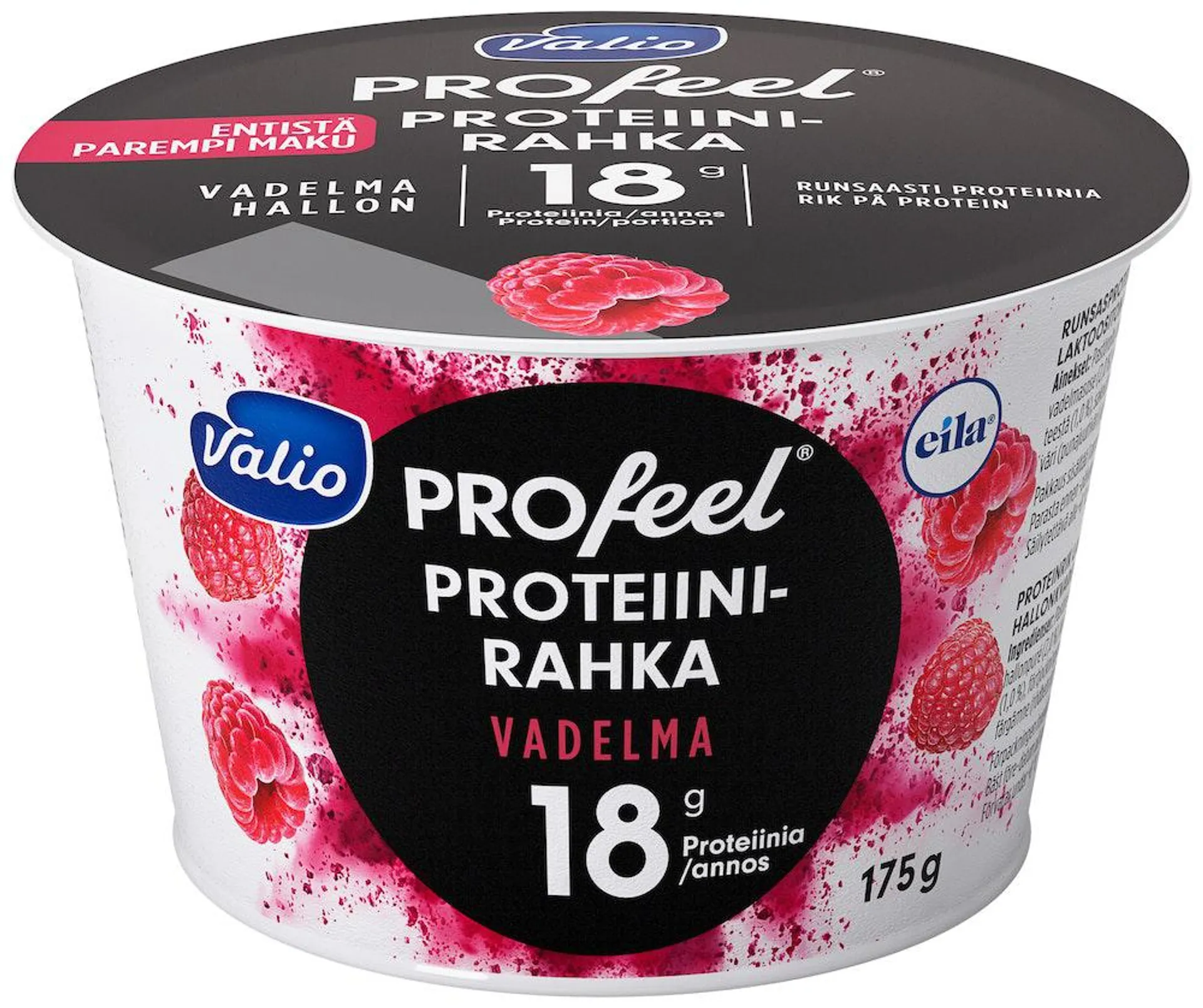 Valio PROfeel proteiinirahka vadelma laktoositon