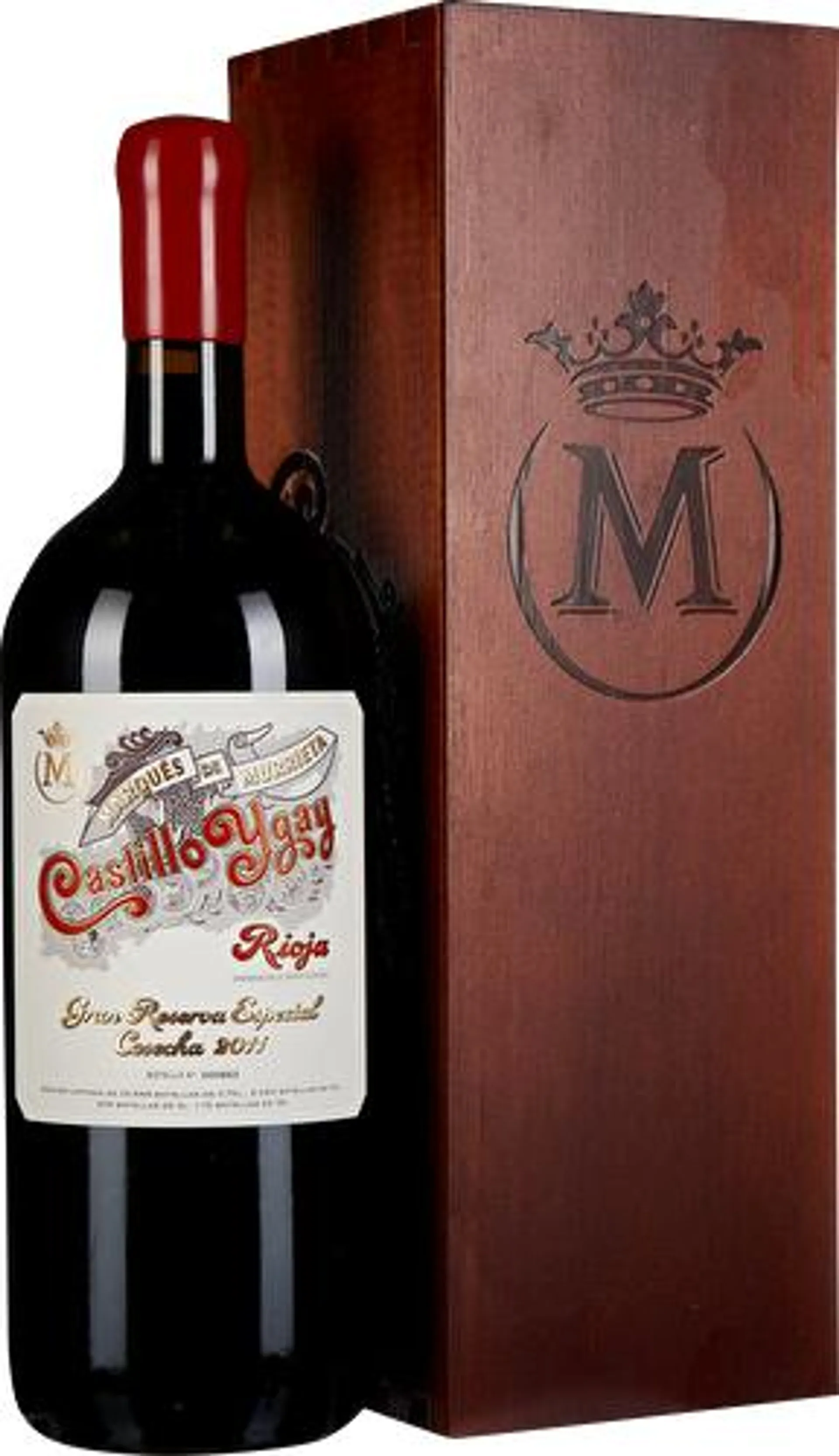 Castillo Ygay Rioja Gran Reserva Especial Magnum 2011 in Holzkiste