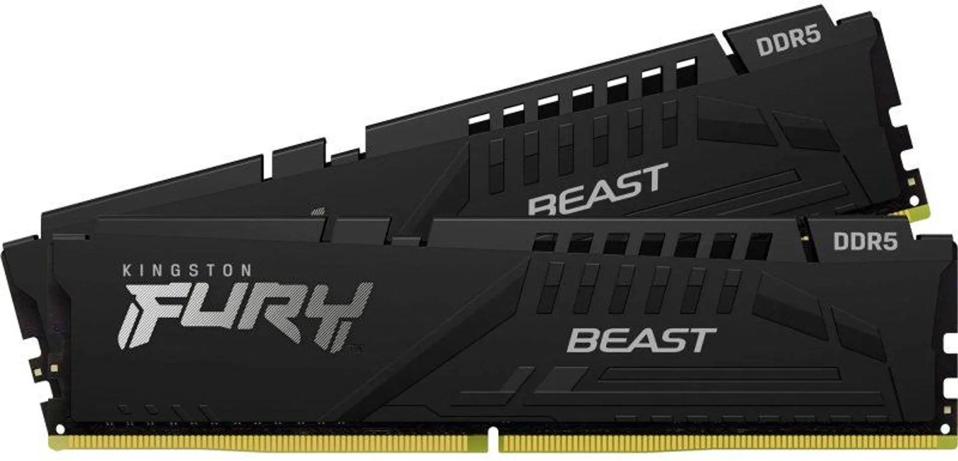 Kingston FURY Beast 16GB (8GB x 2) 5200MT/s DDR5 CL38 DIMM - Black